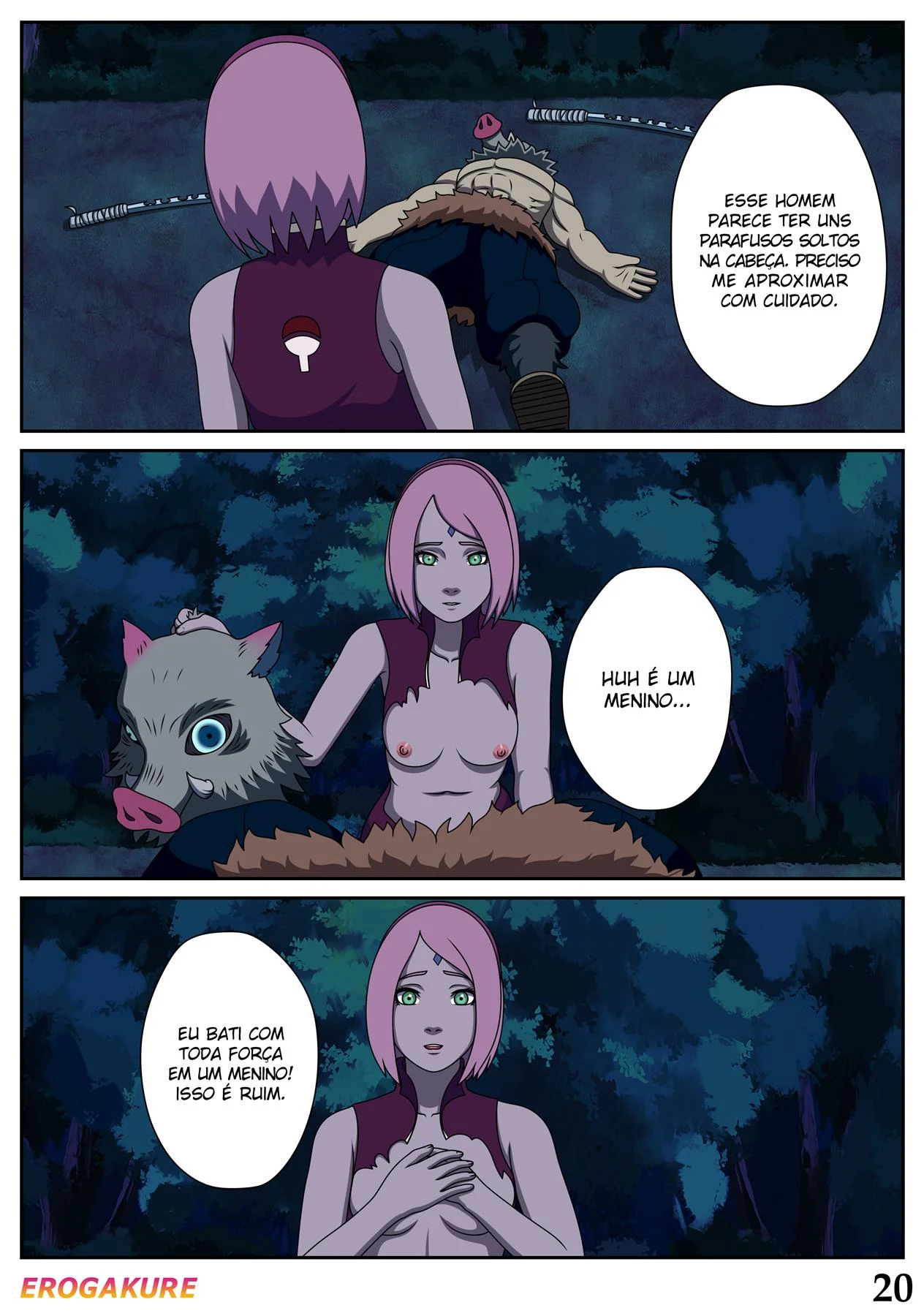 Boruto no Hentaiverso – Shinobu Kochou Hentai – Português Brasileiro