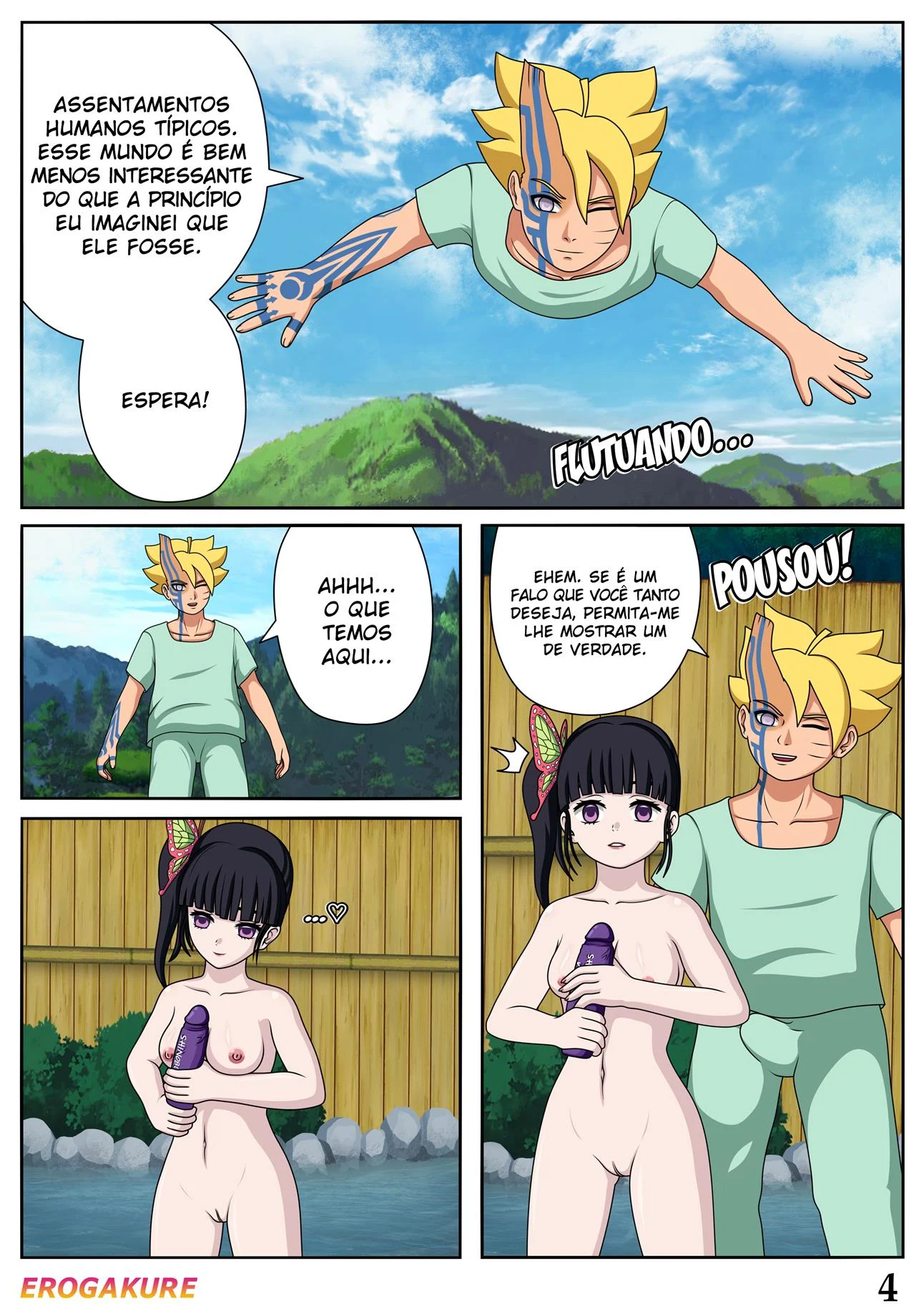 Boruto no Hentaiverso – Shinobu Kochou Hentai – Português Brasileiro