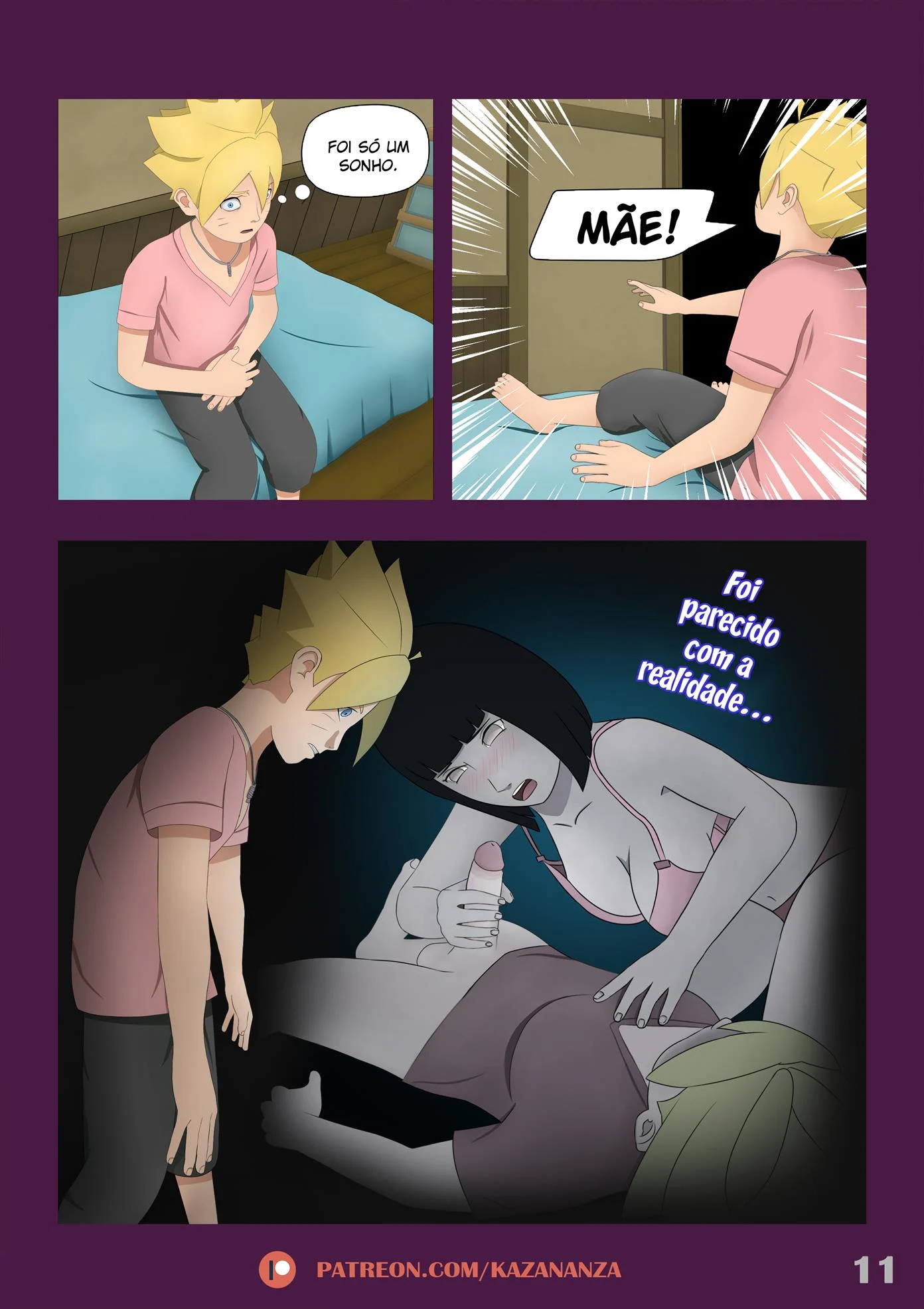 Boruto torna – Novinho – Sexo em Desenho