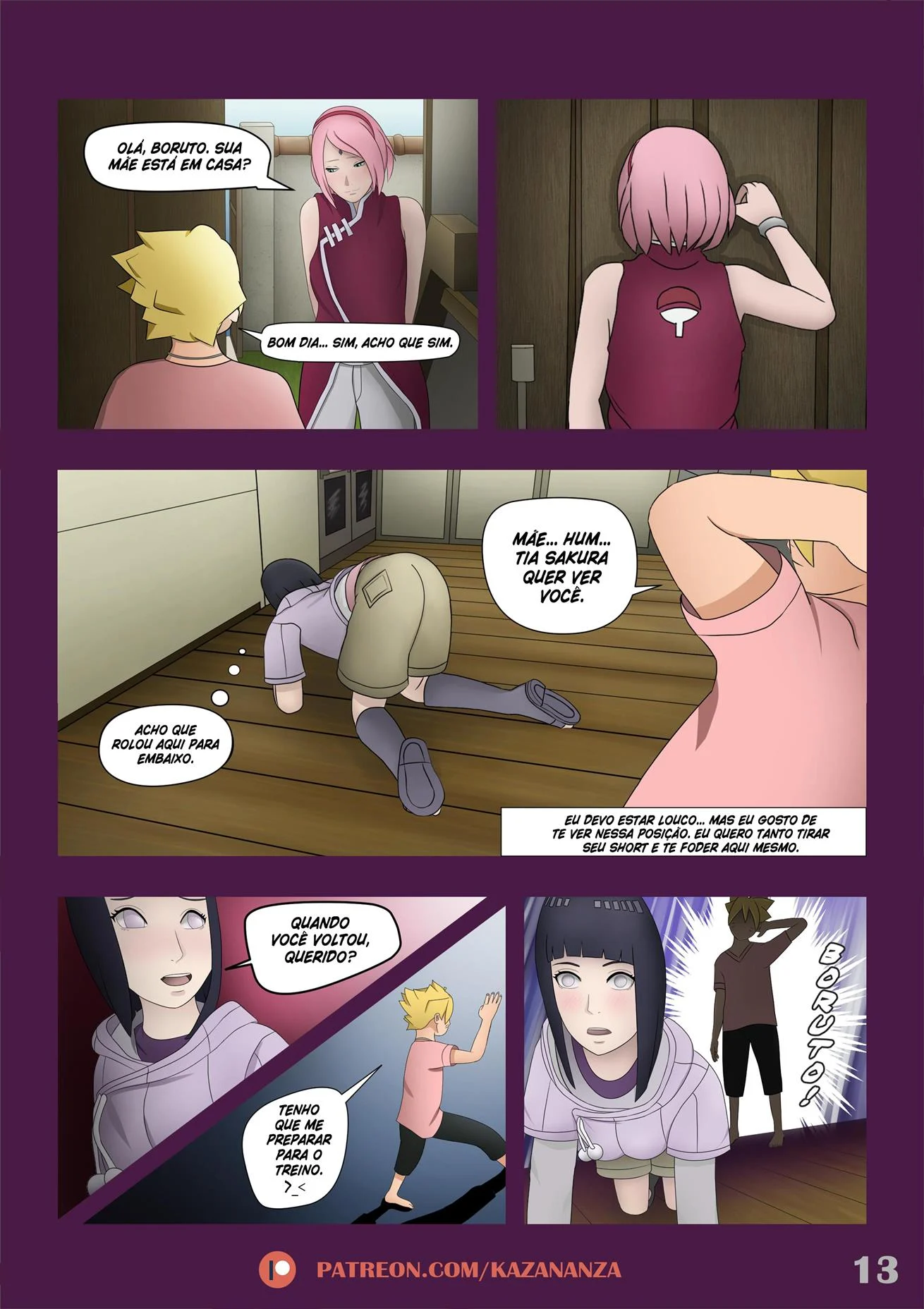 Boruto torna – Novinho – Sexo em Desenho