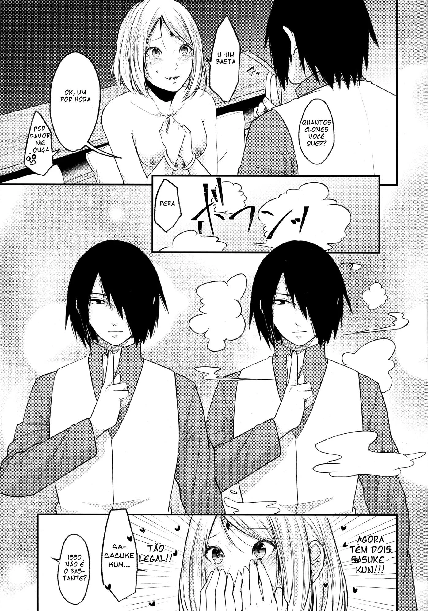 Brincando com clones – Peitões – Versão PT-BR