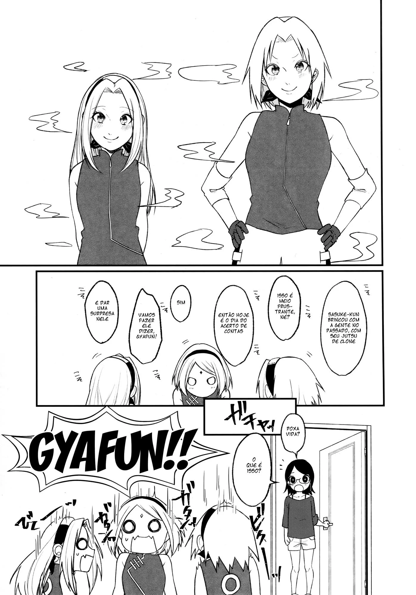 Brincando com clones – Peitões – Versão PT-BR