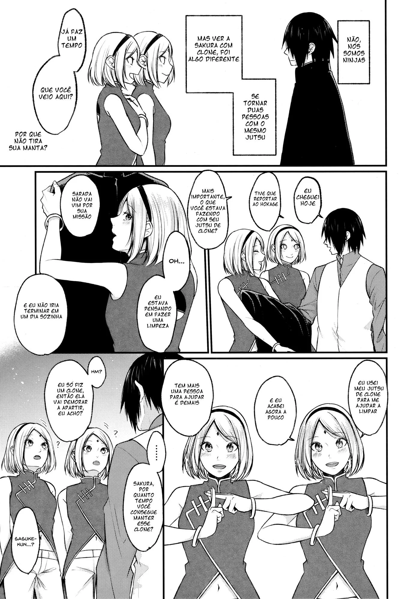 Brincando com clones – Peitões – Versão PT-BR