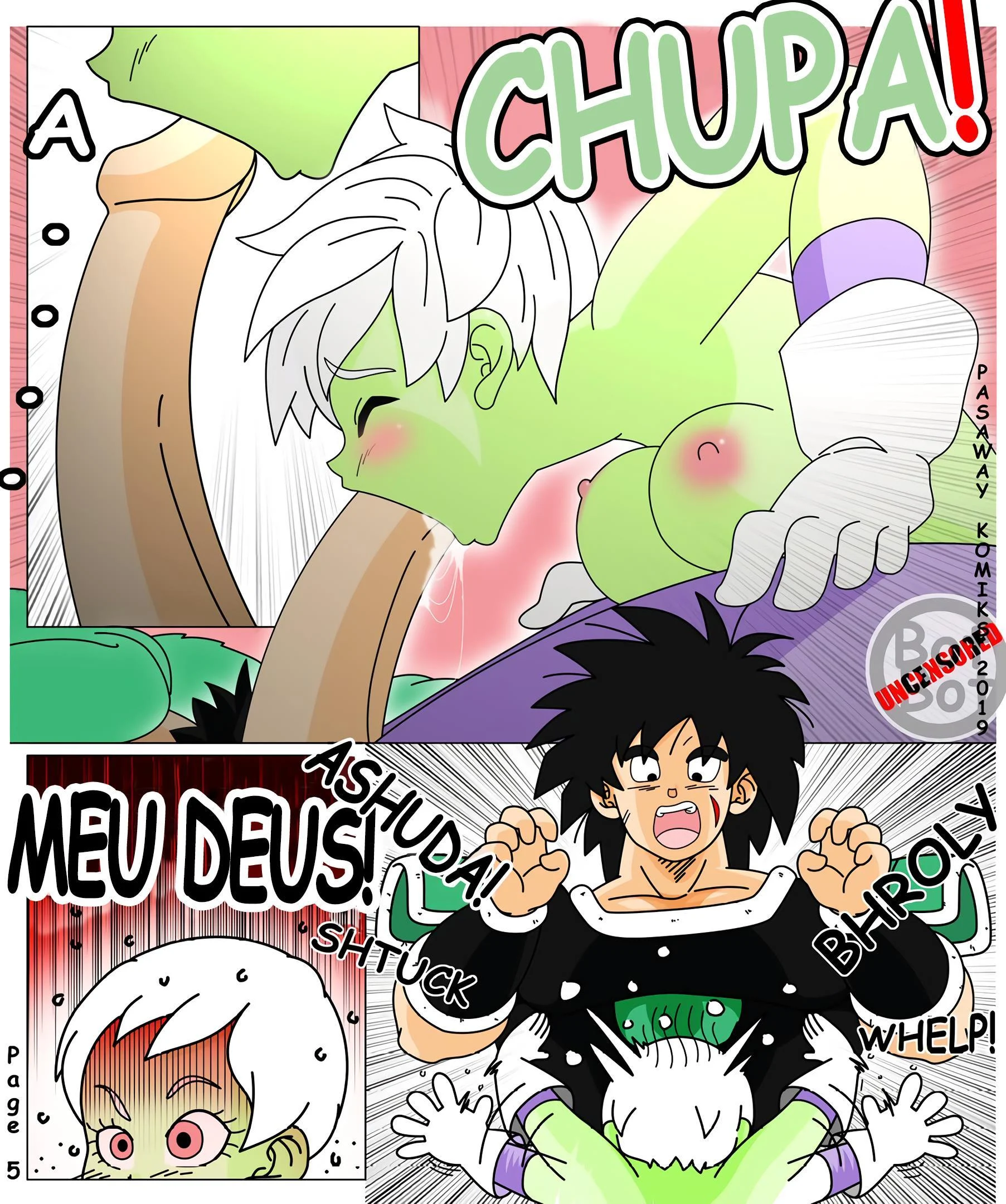 Broly e Cheelai – Dragon Ball Hentai – Português Brasileiro