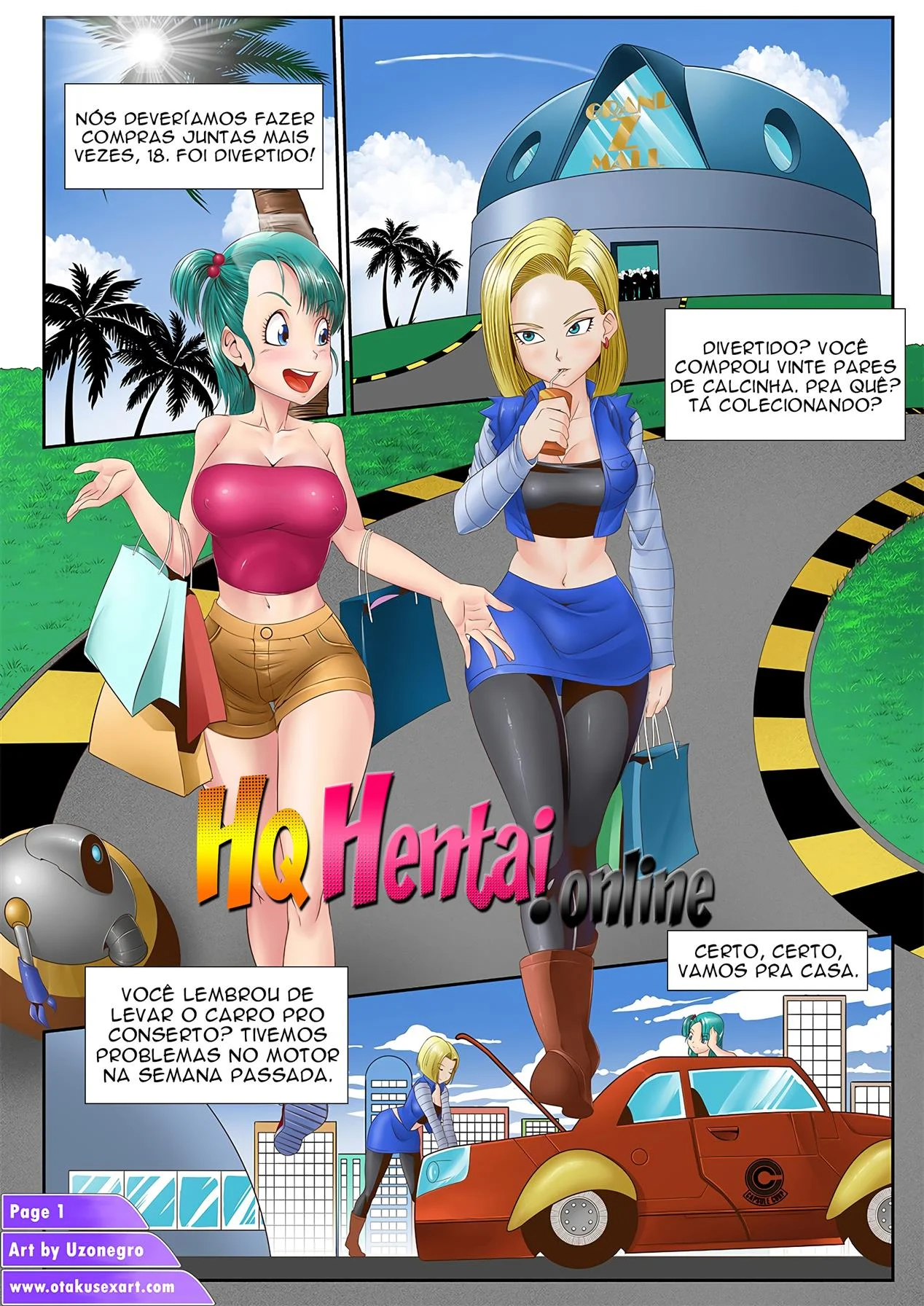 Bulma dando pros Negões – Interracial – Versão Traduzida