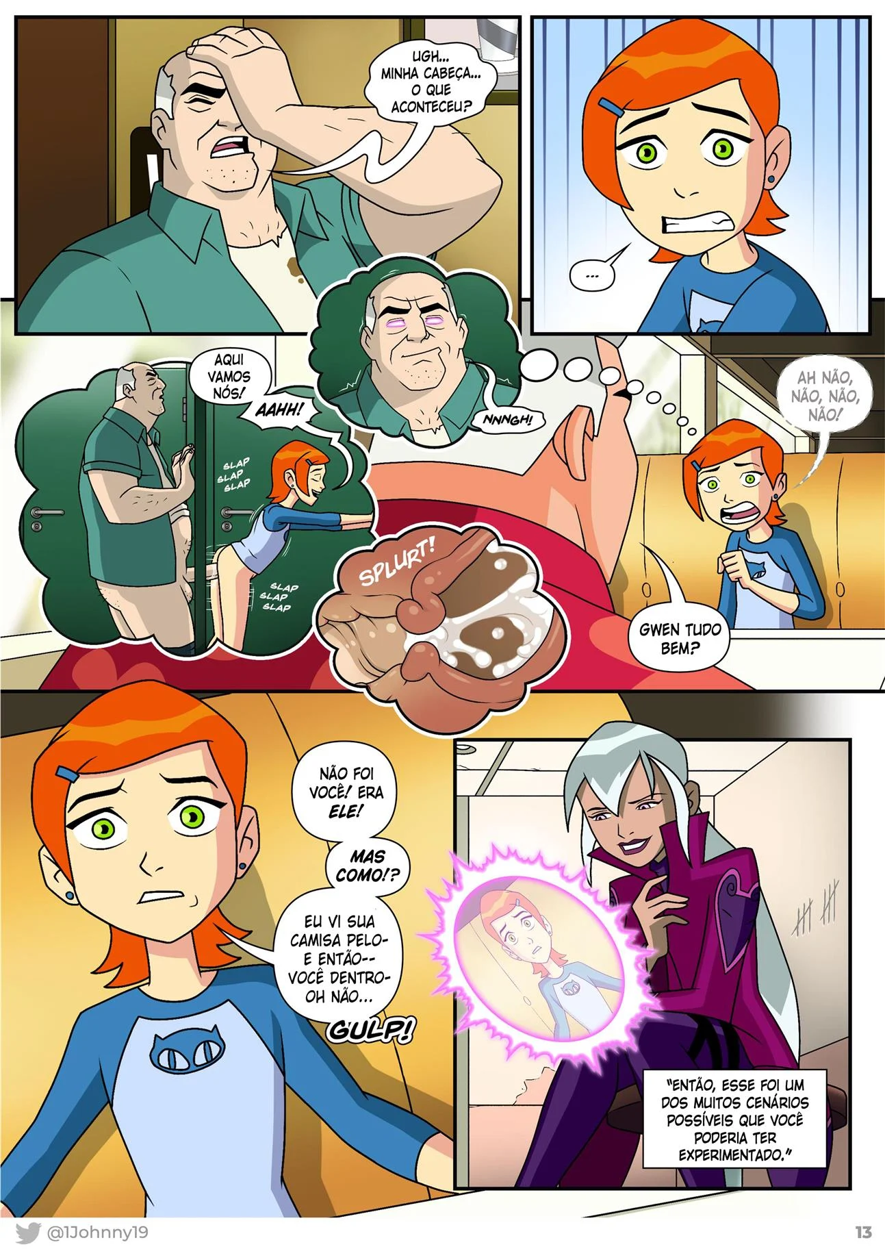 Buraco Lascivo – Cartoon – Português do Brasil