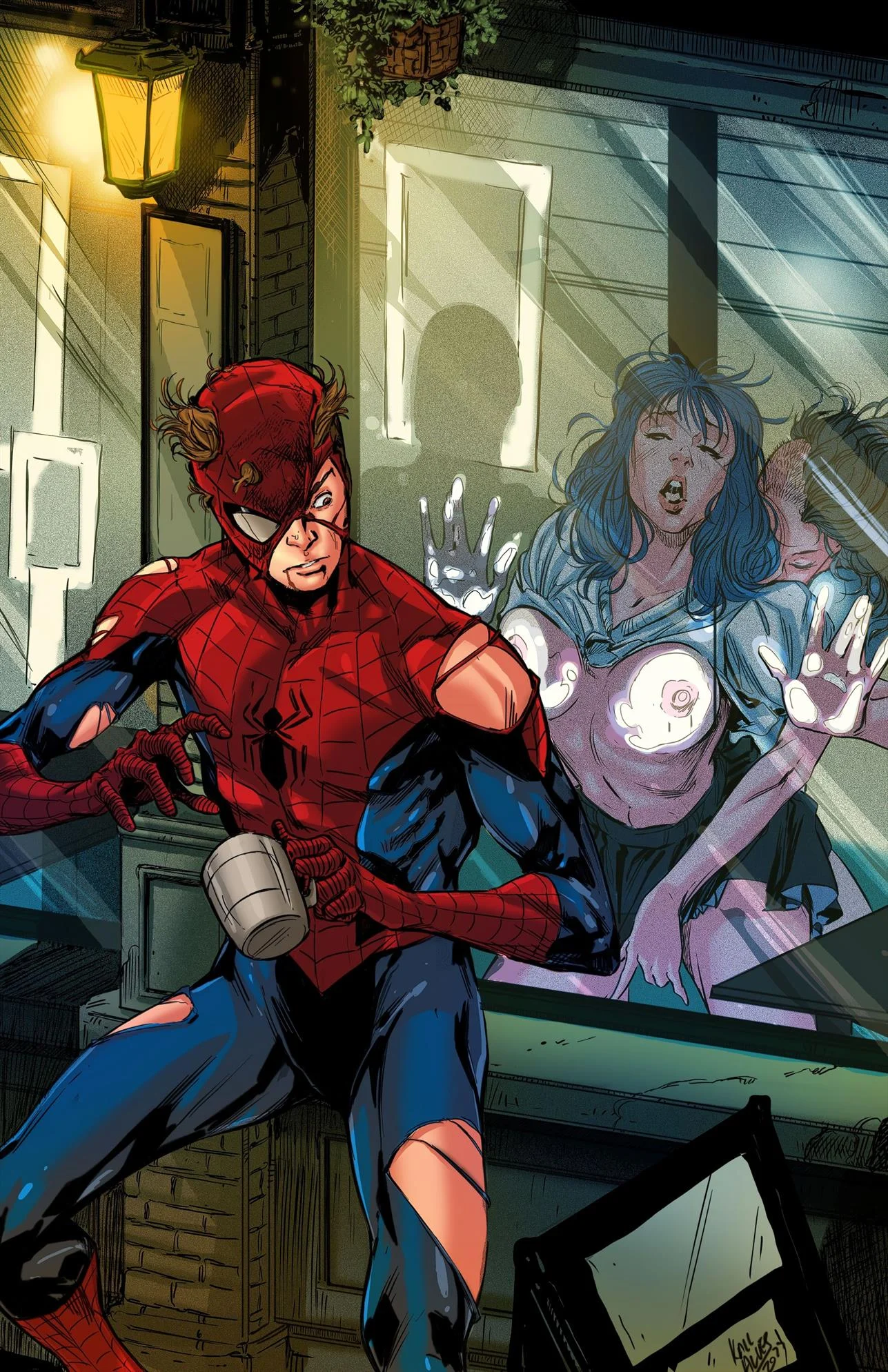 Café Quente para o Homem Aranha – Quadrinhos Eróticos – Quadrinho Completo