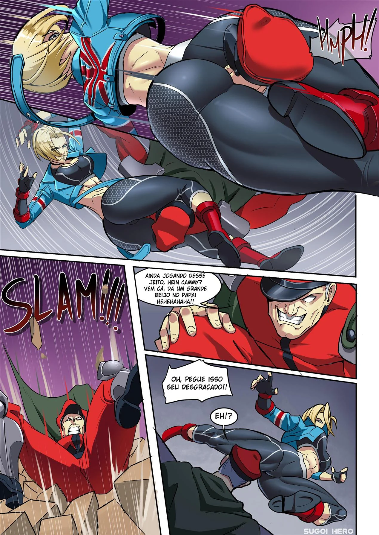 Cammy Possuída – Street Fighter Hentai – HQ em Português