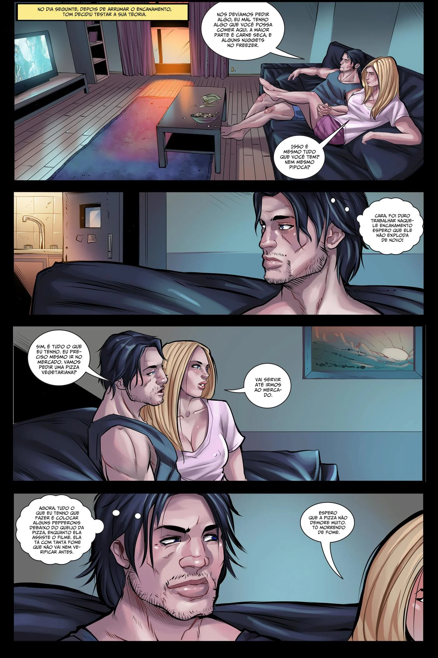 Carne para a namorada – Hq de Sexo – Sem Censura