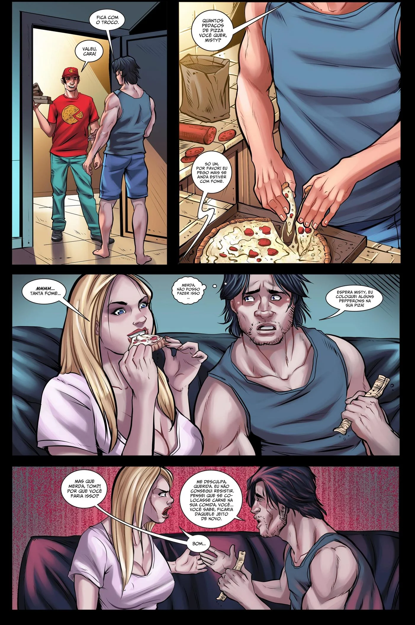 Carne para a namorada – Hq de Sexo – Sem Censura