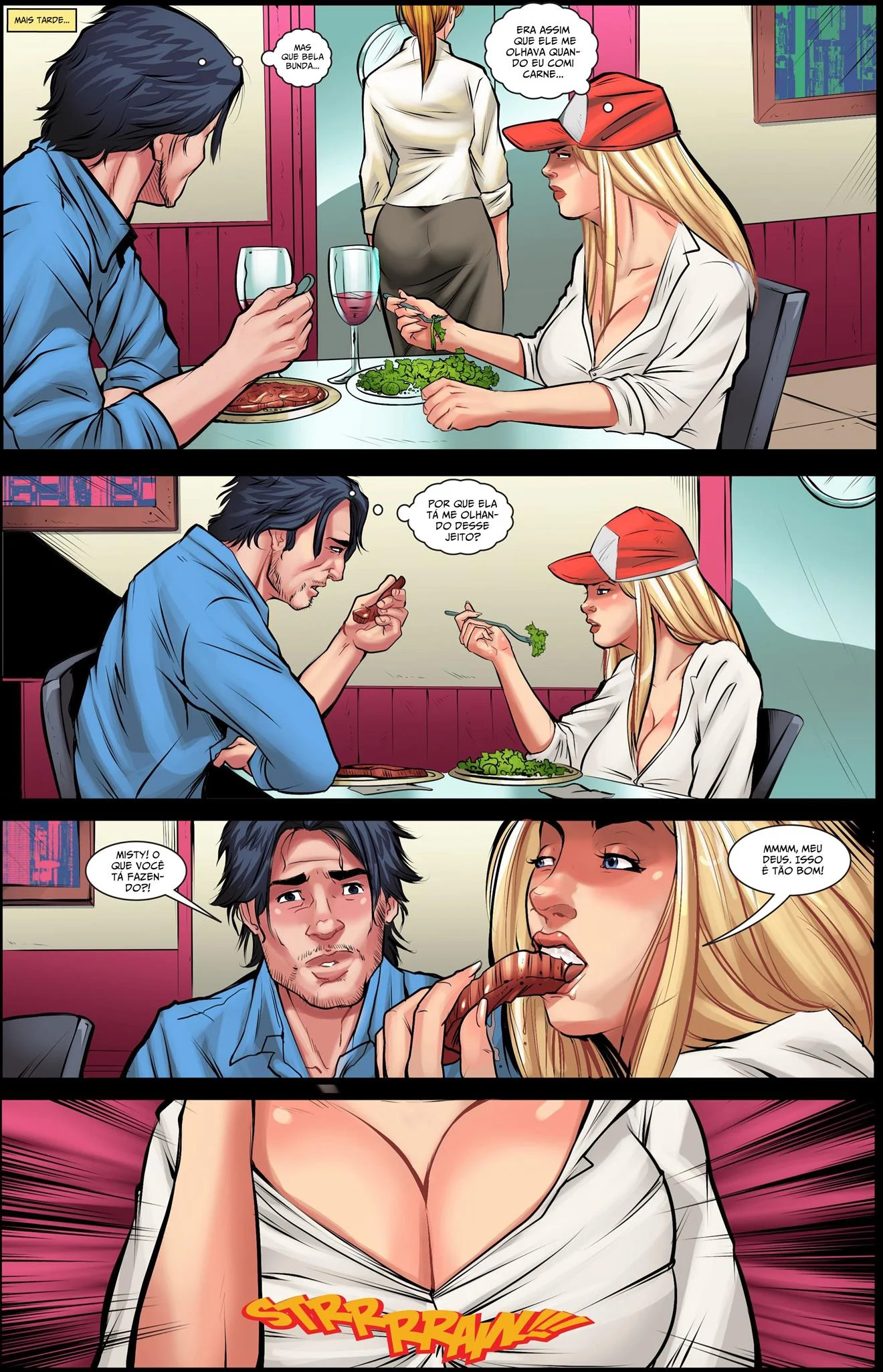 Carne para a namorada – Hq de Sexo – Sem Censura