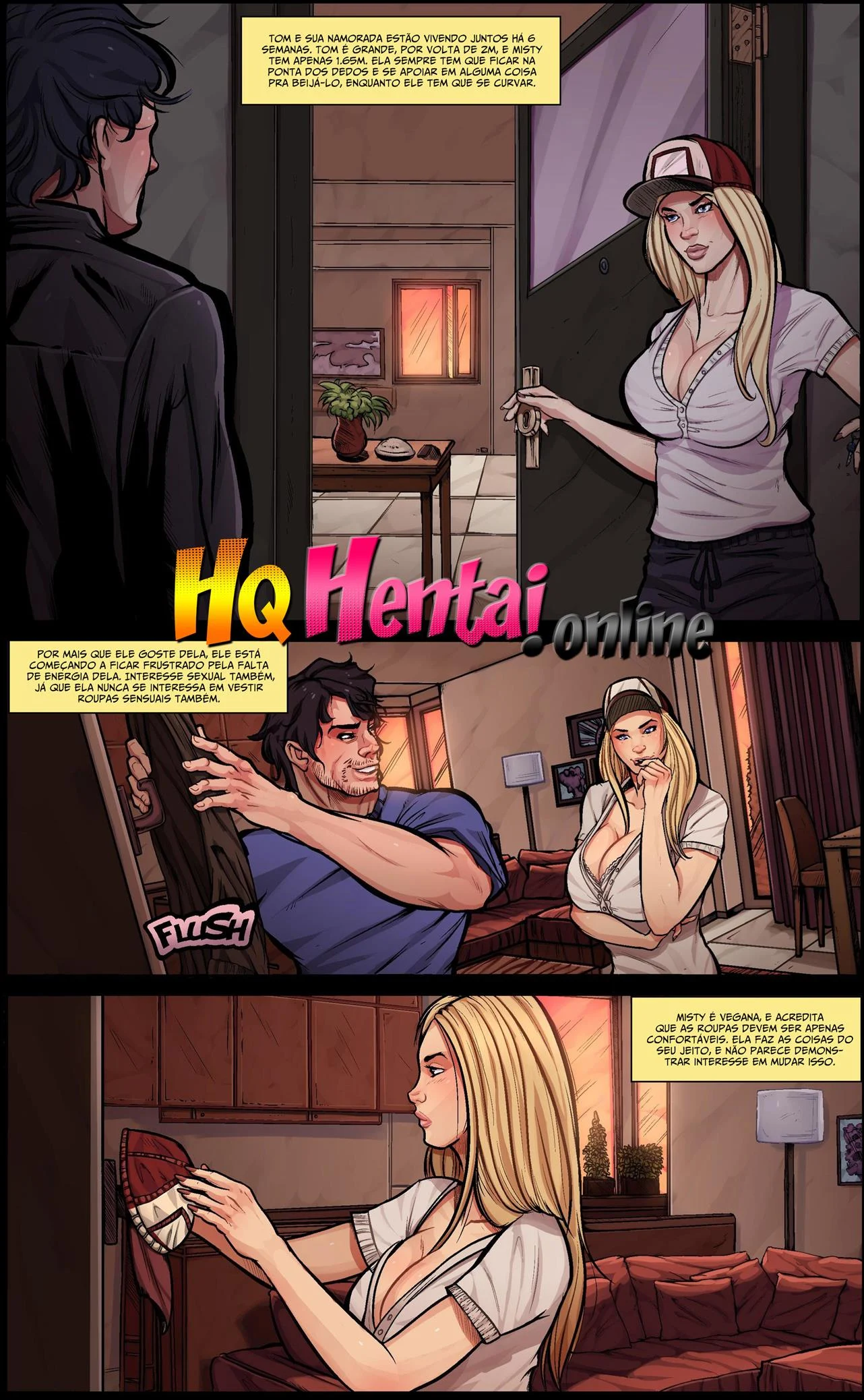 Carne para a namorada – Hq de Sexo – Sem Censura