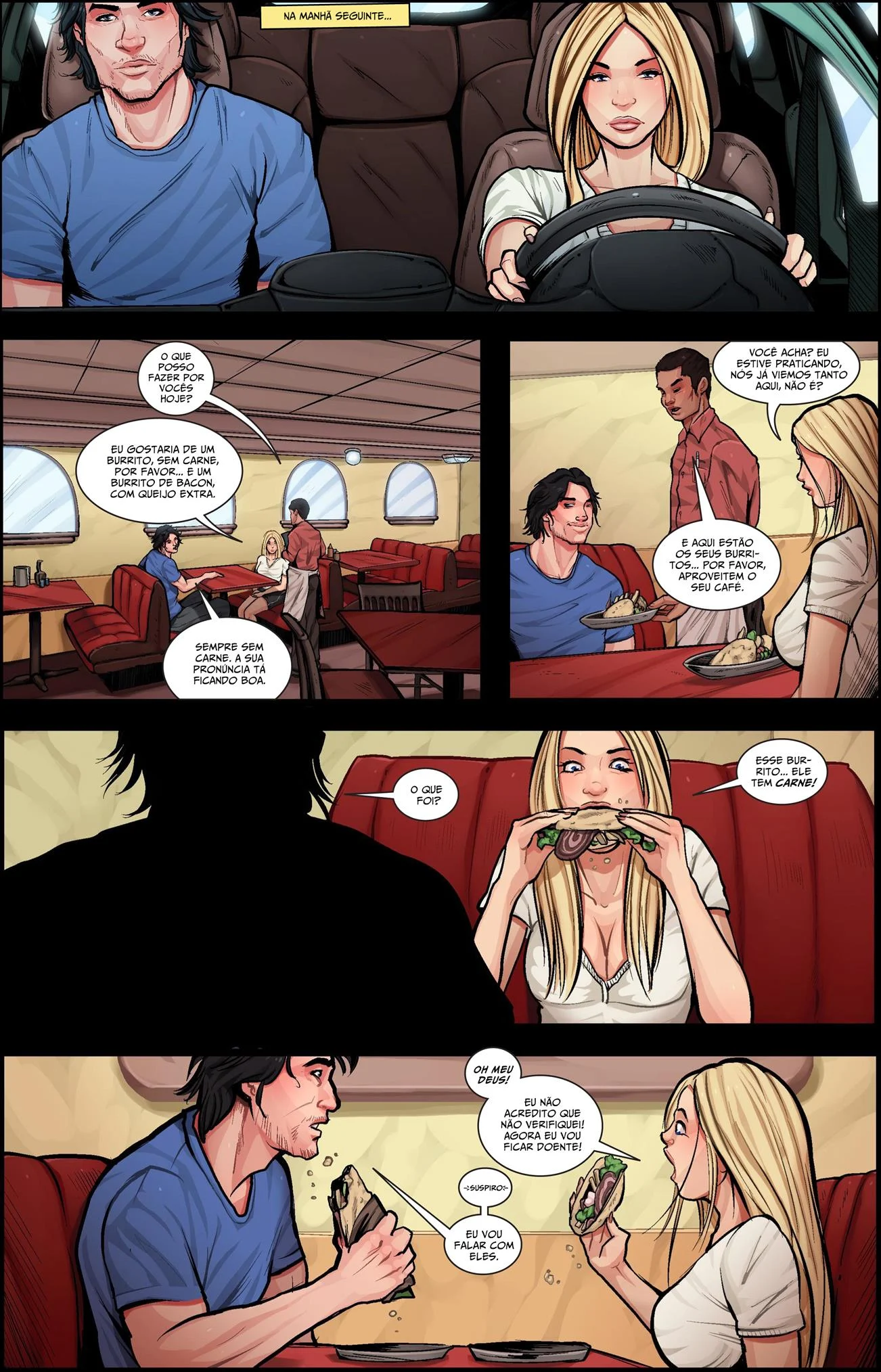 Carne para a namorada – Hq de Sexo – Sem Censura