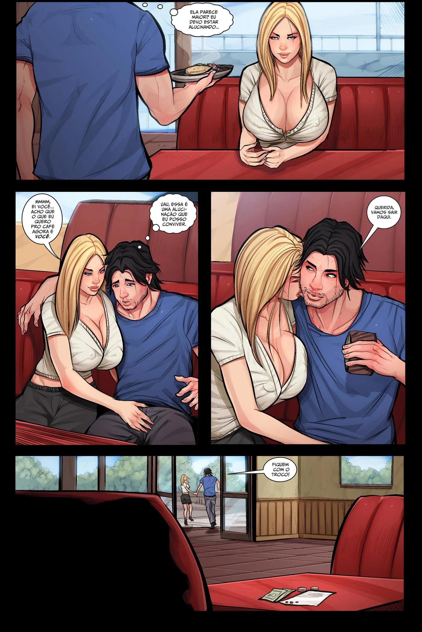 Carne para a namorada – Hq de Sexo – Sem Censura