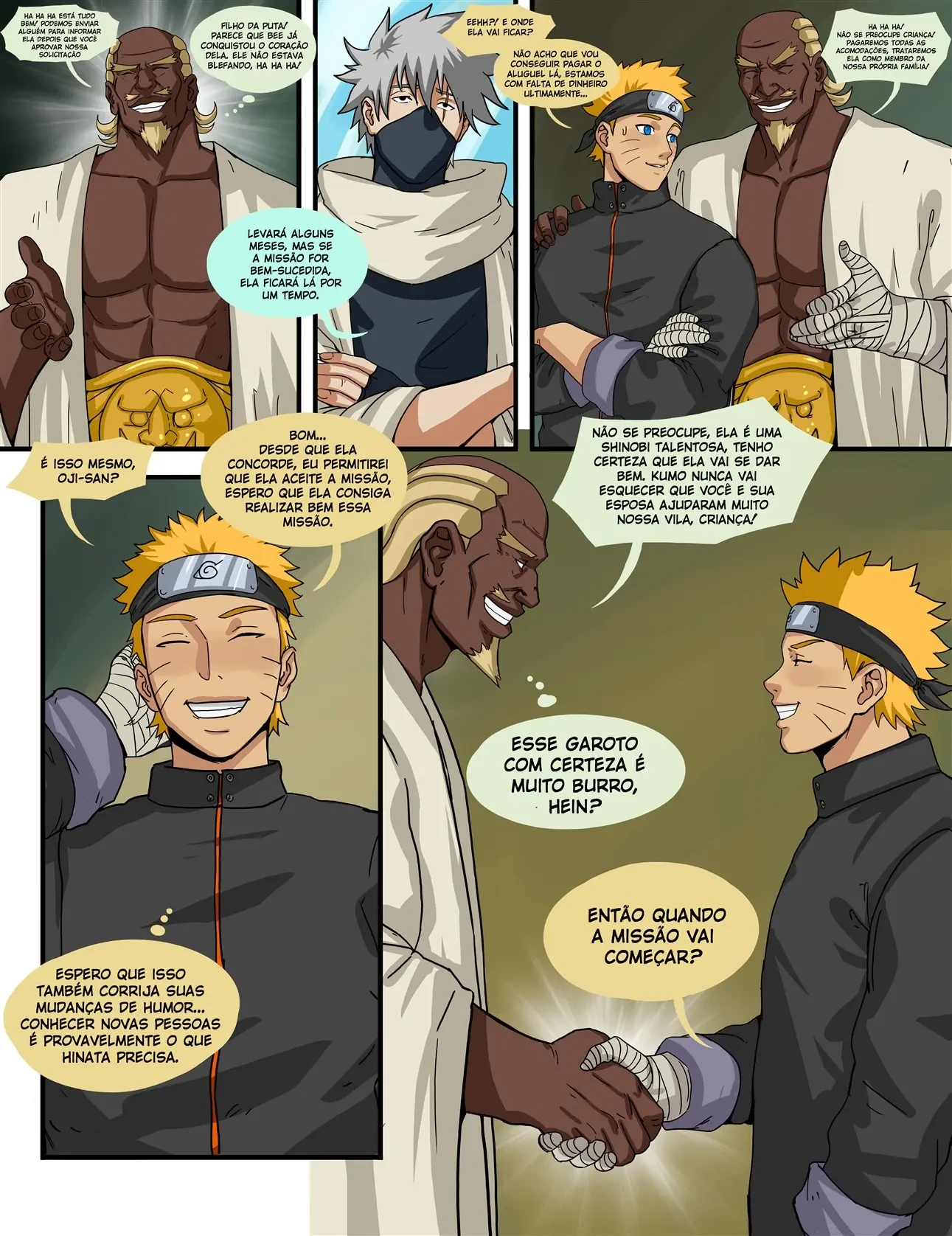 Caso secreto de Konoha 3 – Boquete – Desenho Erótico