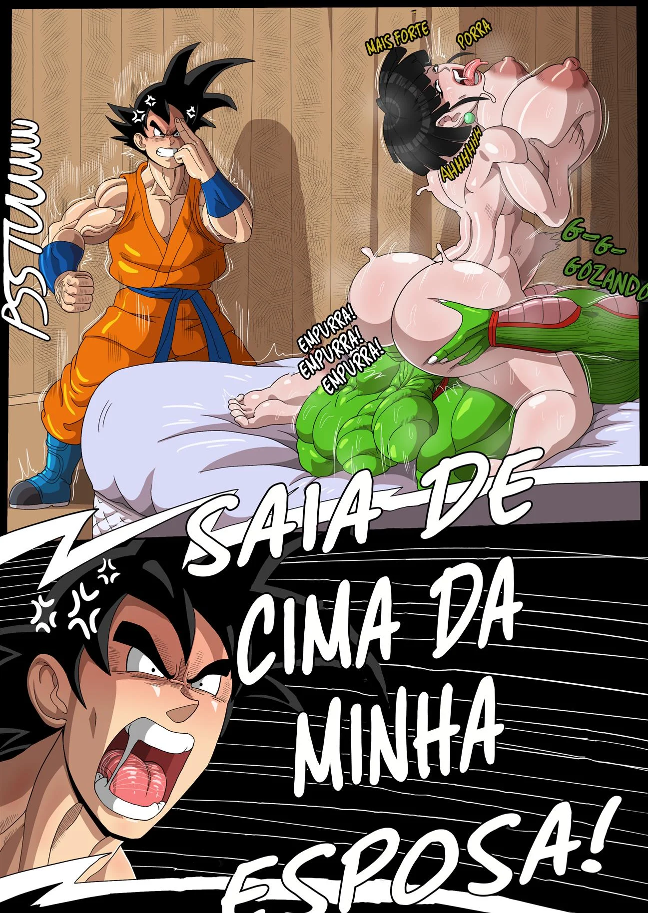 Chi Chi traindo Goku – Dragon Ball Hentai – Sem Censura