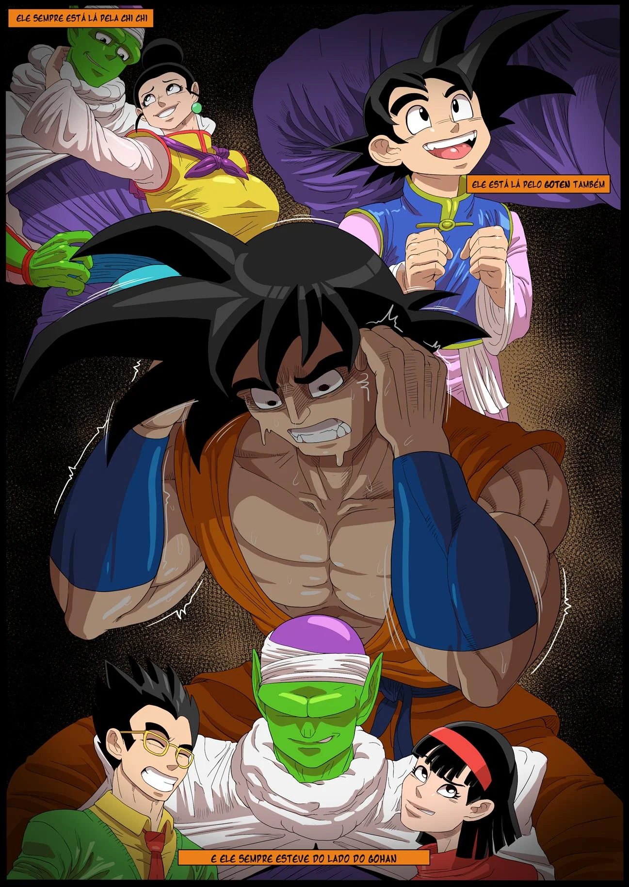 Chi Chi traindo Goku – Dragon Ball Hentai – Sem Censura