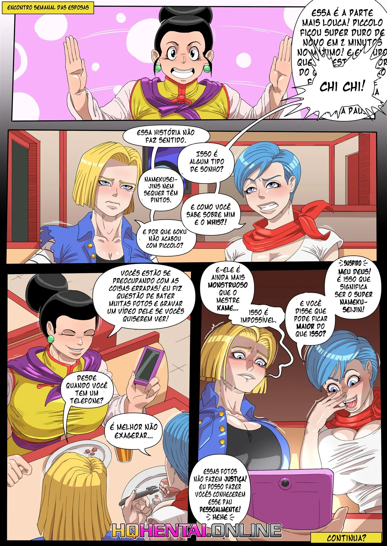 Chi Chi traindo Goku – Dragon Ball Hentai – Sem Censura