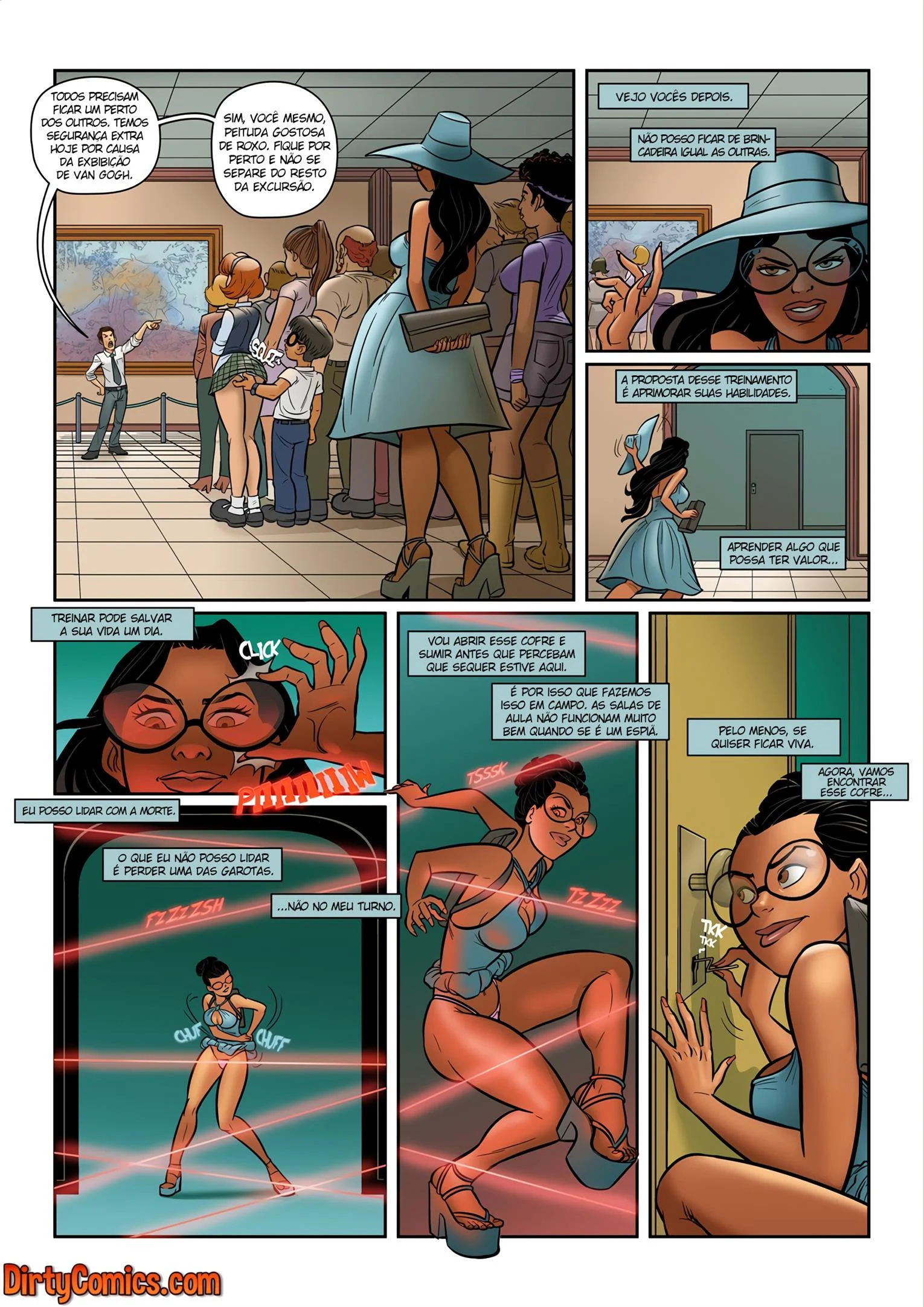 Chicas 28 Espiãs em Apuros – Lésbicas – Versão Nacional