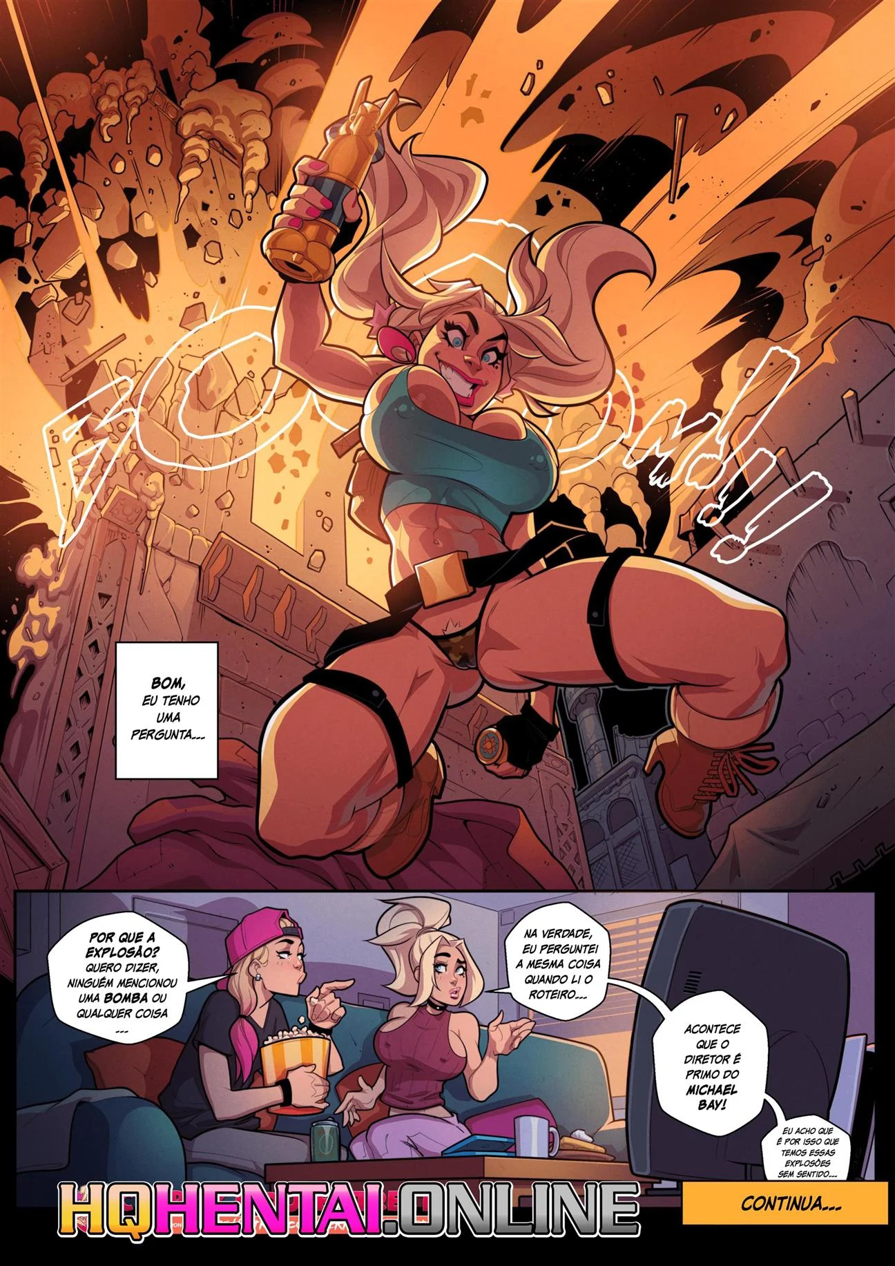 Chloe e o templo do pau – Boquete – Desenho Erótico