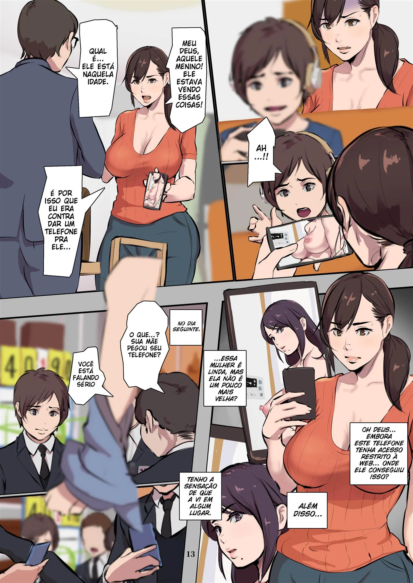 Clube das M&atilde;es &ndash; Incesto &ndash; Portugu&ecirc;s Brasileiro