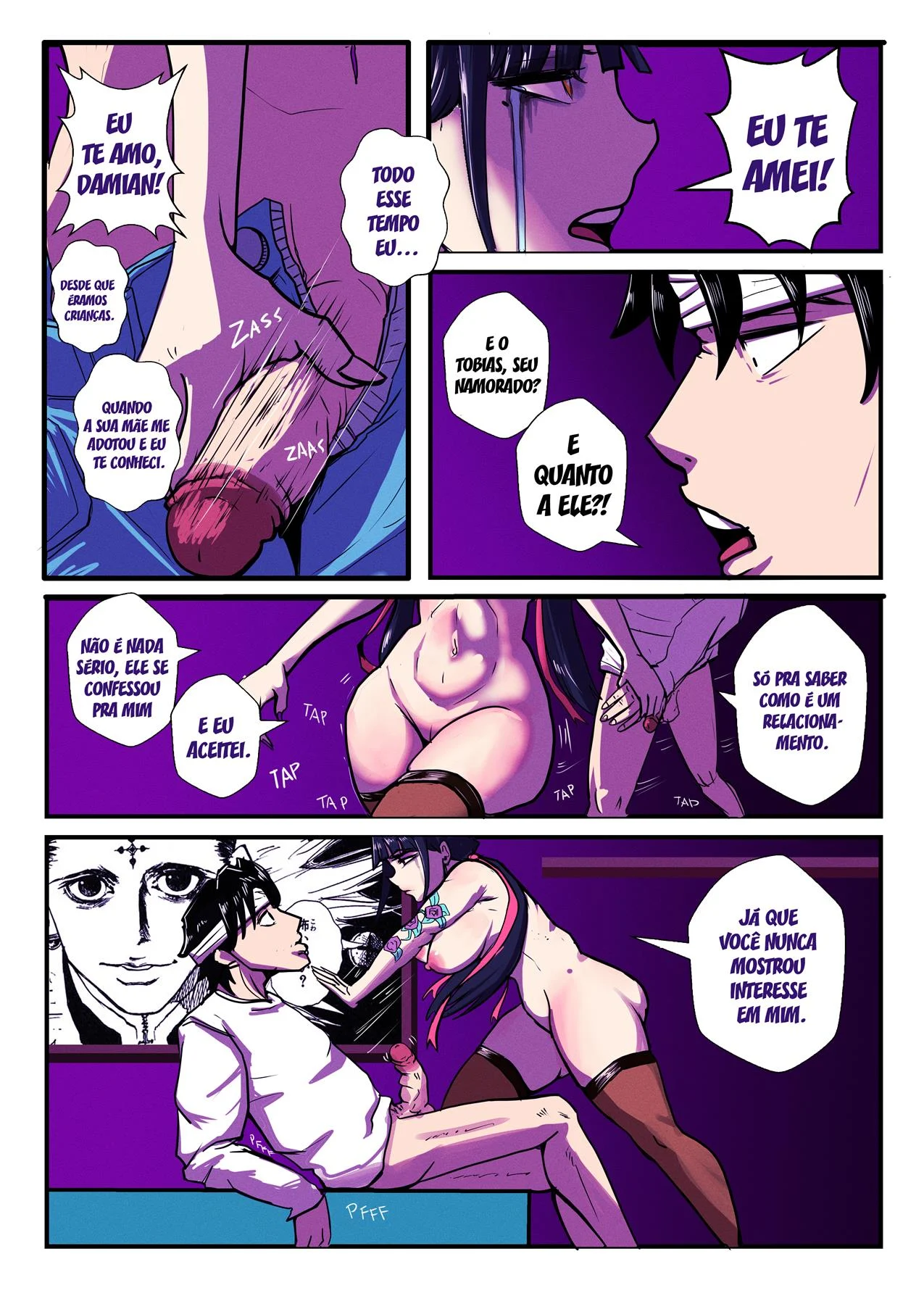 Colegiais não são vadias ok? 2 – Hq de Sexo – Quadrinho Completo