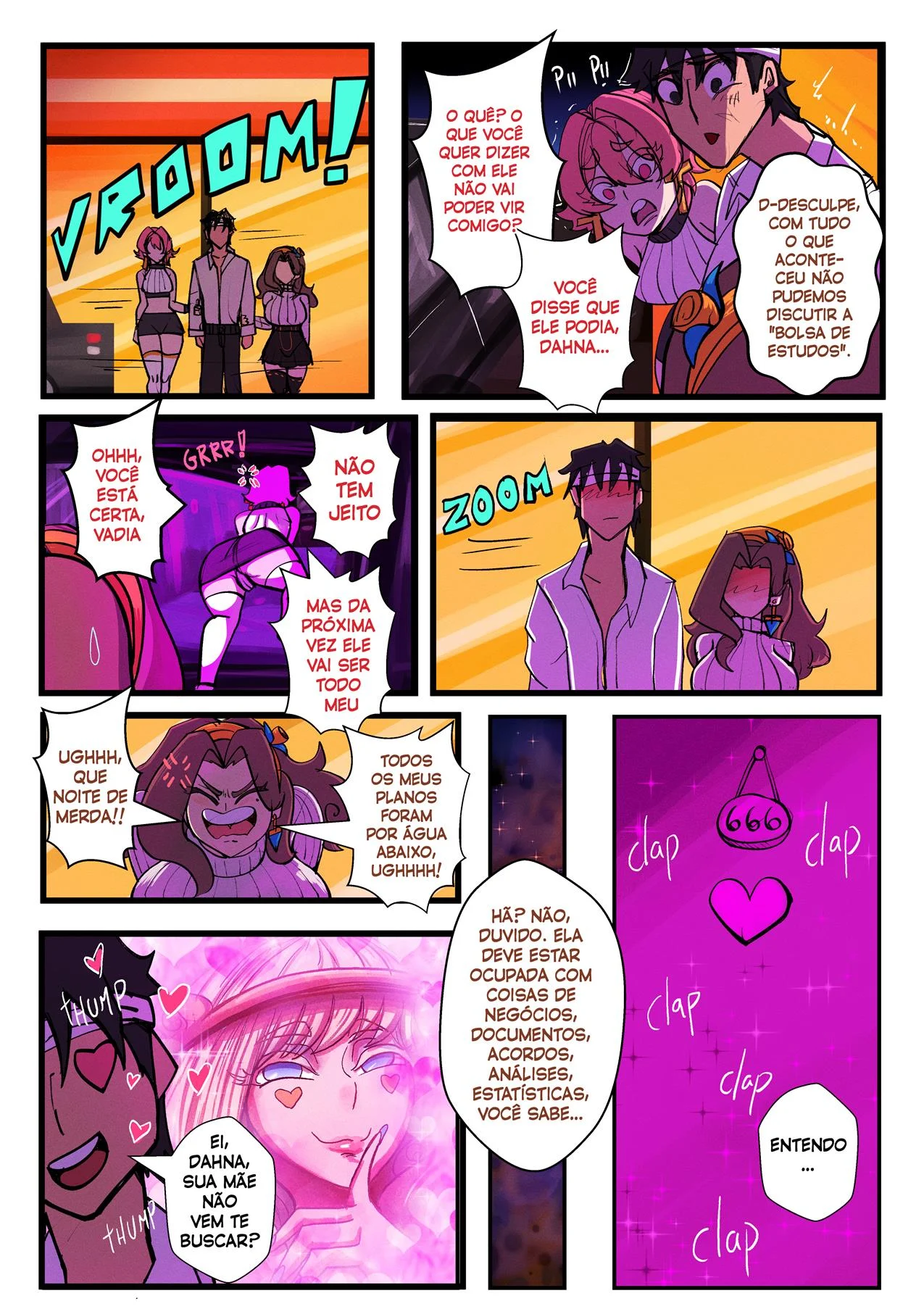 Colegiais não são vadias ok? 3 – Quadrinhos Eróticos – PT-BR