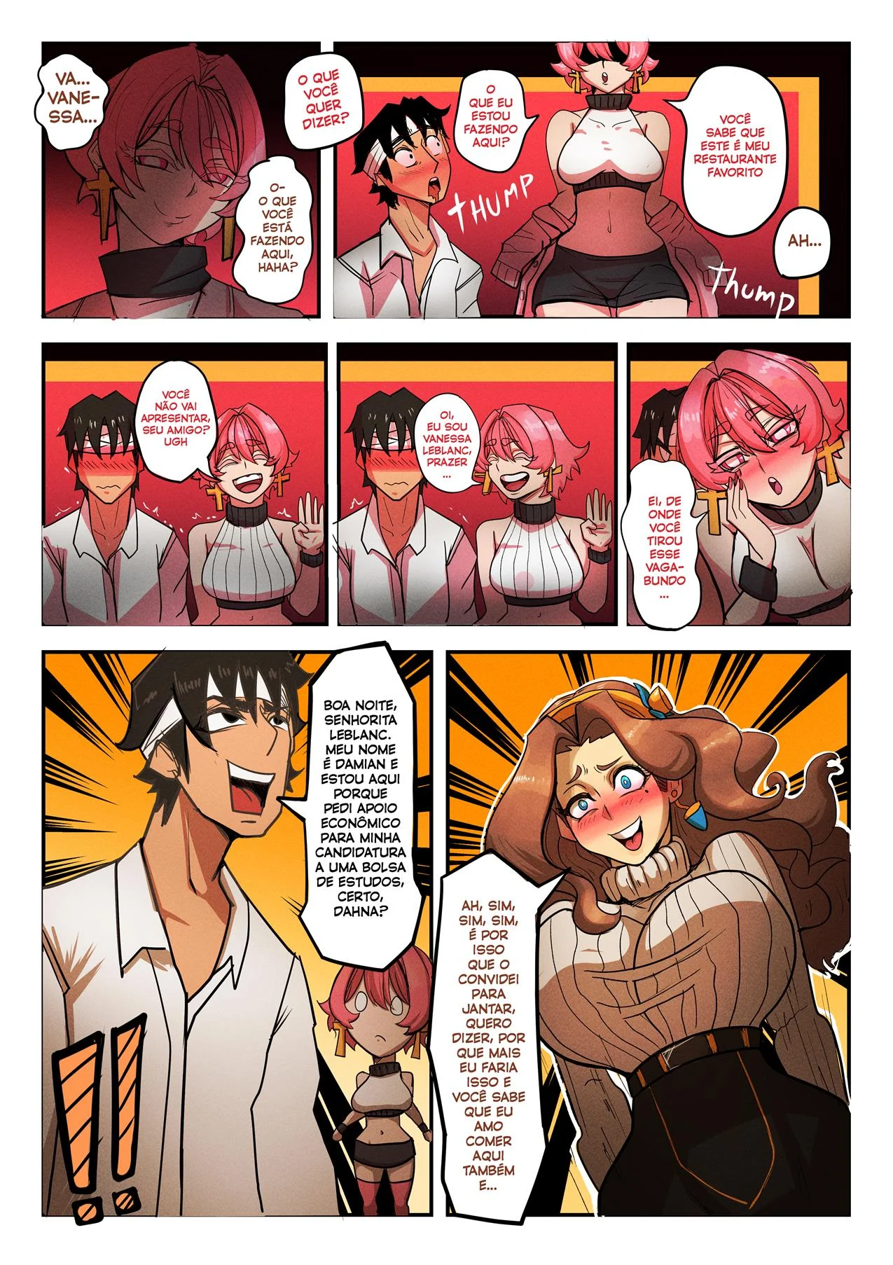 Colegiais não são vadias ok? 3 – Quadrinhos Eróticos – PT-BR