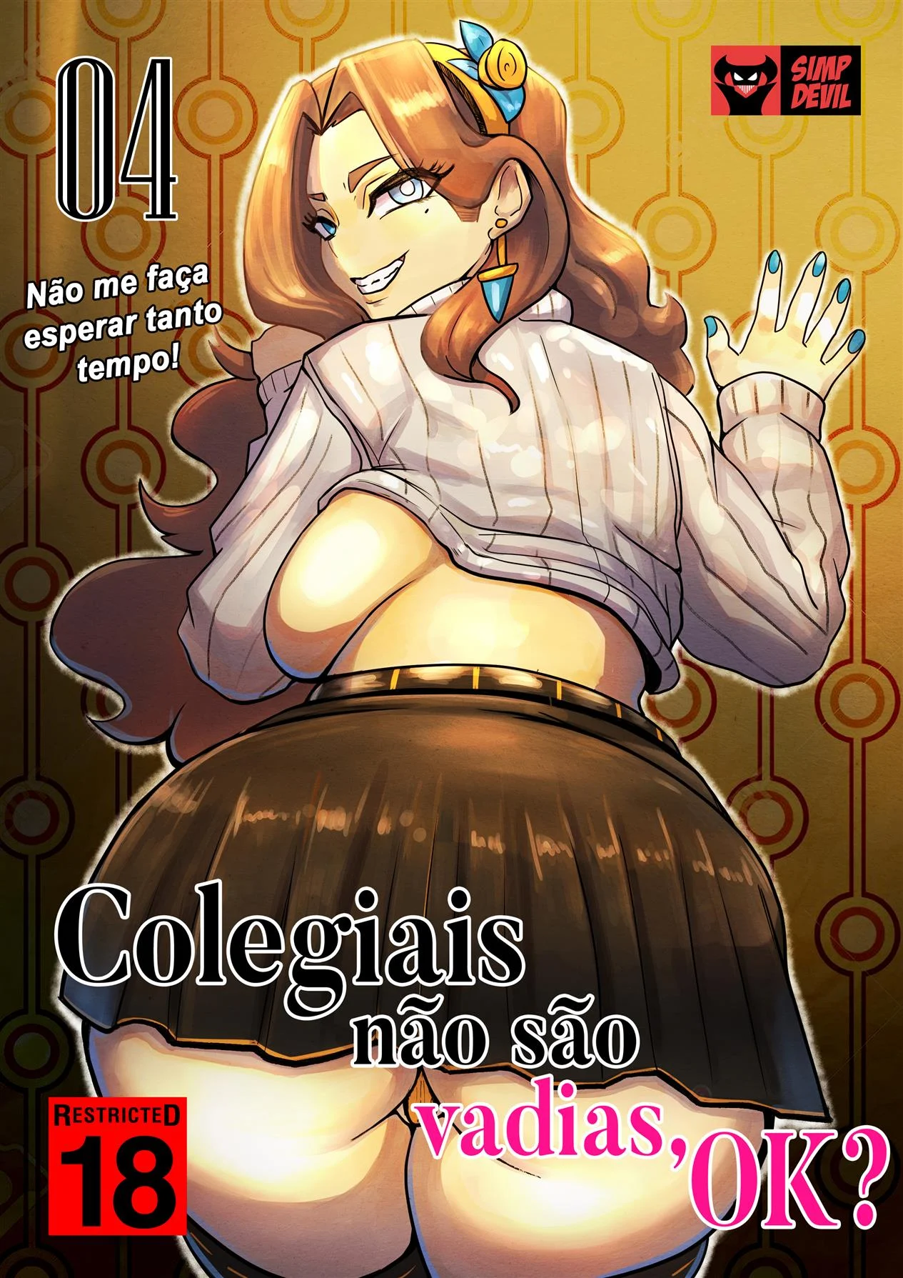 Colegiais não são vadias ok? 4 – Peitões – Desenho de Sexo Colegiais não são vadias ok? 4 – Peitões – Desenho de Sexo