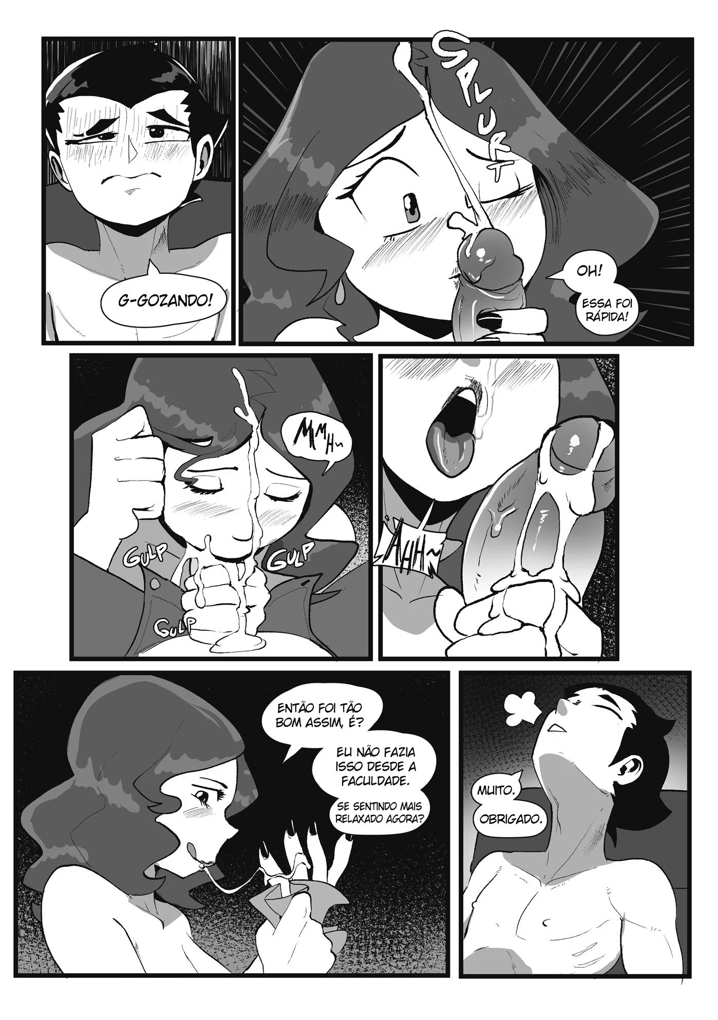 Comendo a Professora Gostosa – Peitões – HQ em Português