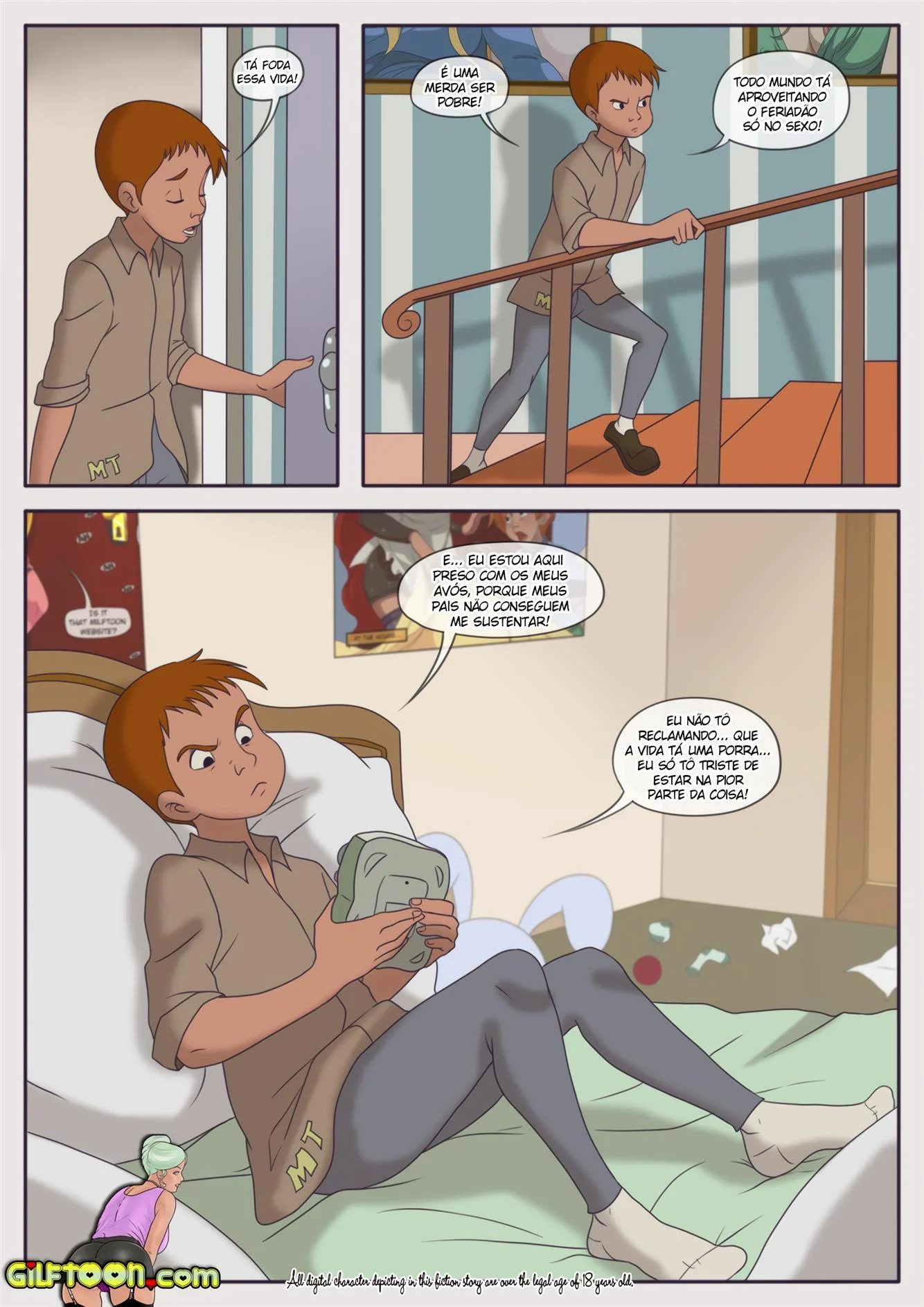 Comendo a Vov&oacute; &ndash; Peit&otilde;es &ndash; Desenho de Sexo