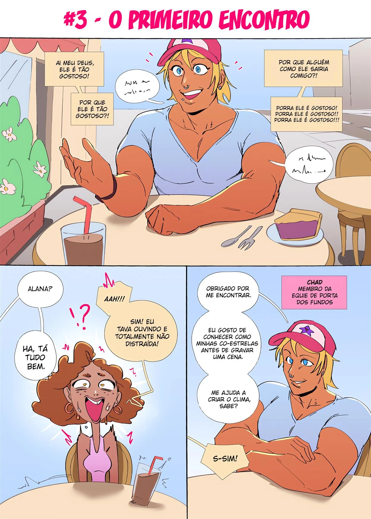 Como Eu me Tornei uma Atriz Pornô – Peitões – Desenho Erótico