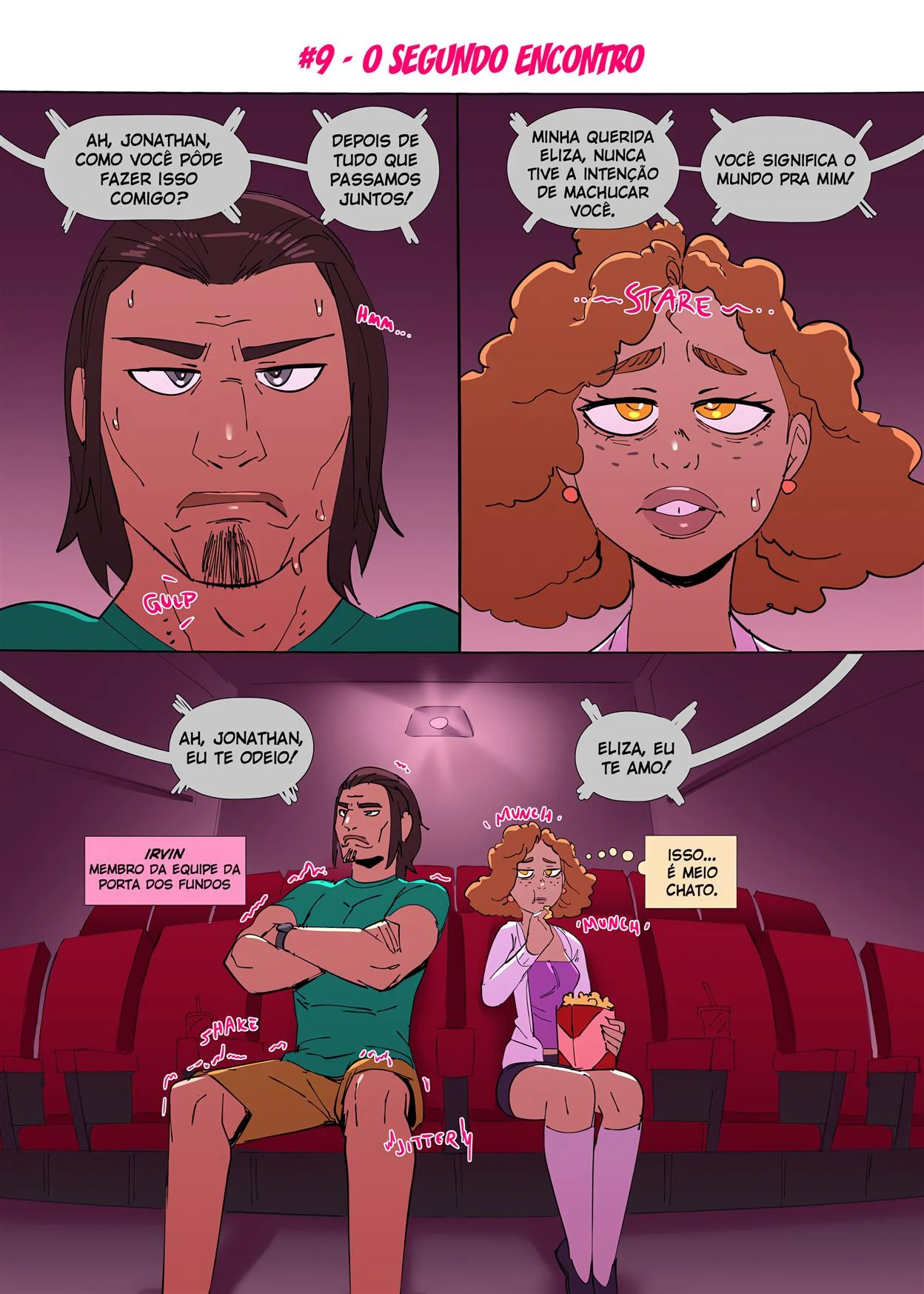 Como Eu me Tornei uma Atriz Pornô – Peitões – Desenho Erótico