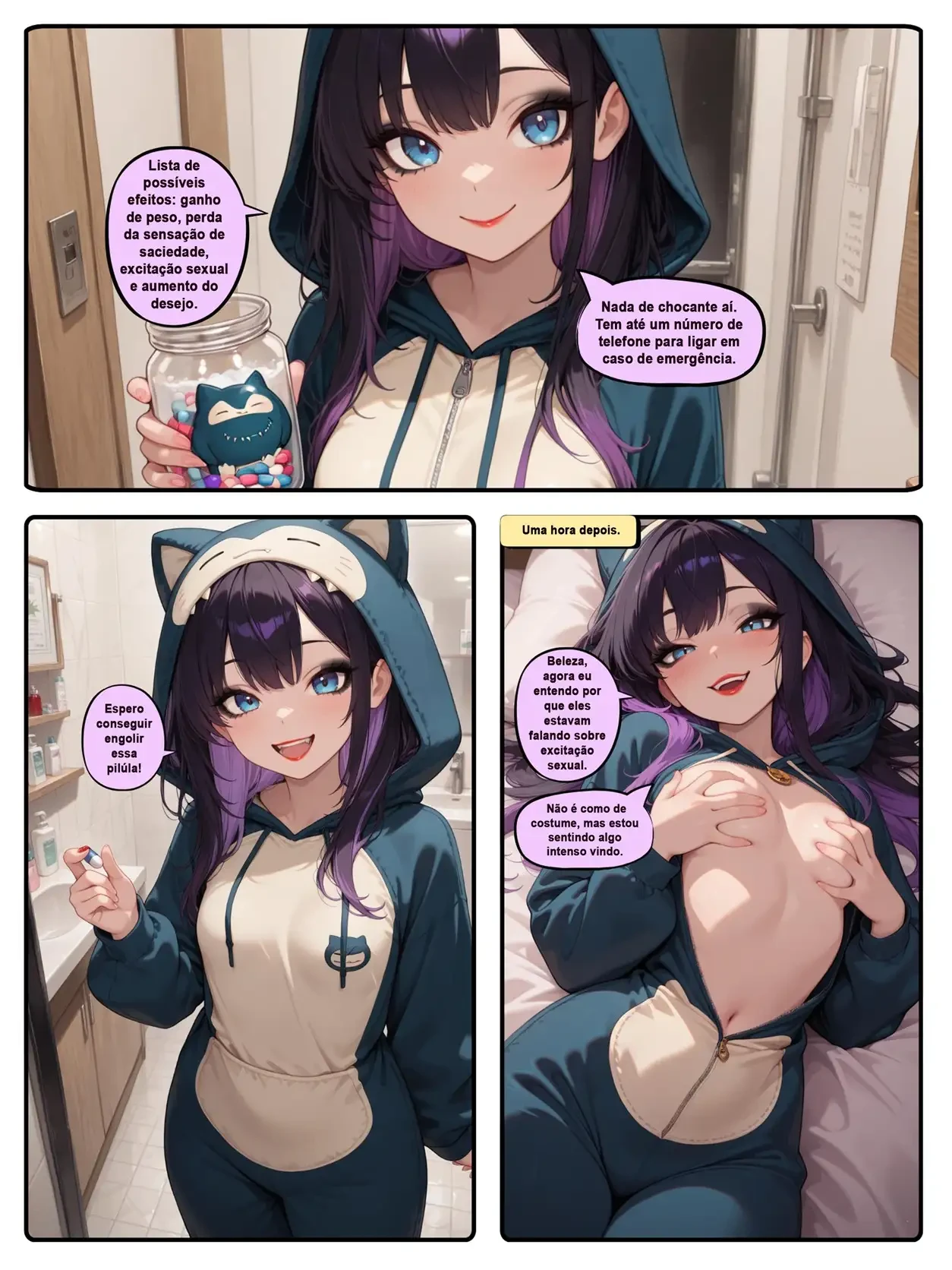 Como se Tornar um Snorlax – Hentai – Sem Censura Como se Tornar um Snorlax – Hentai – Sem Censura