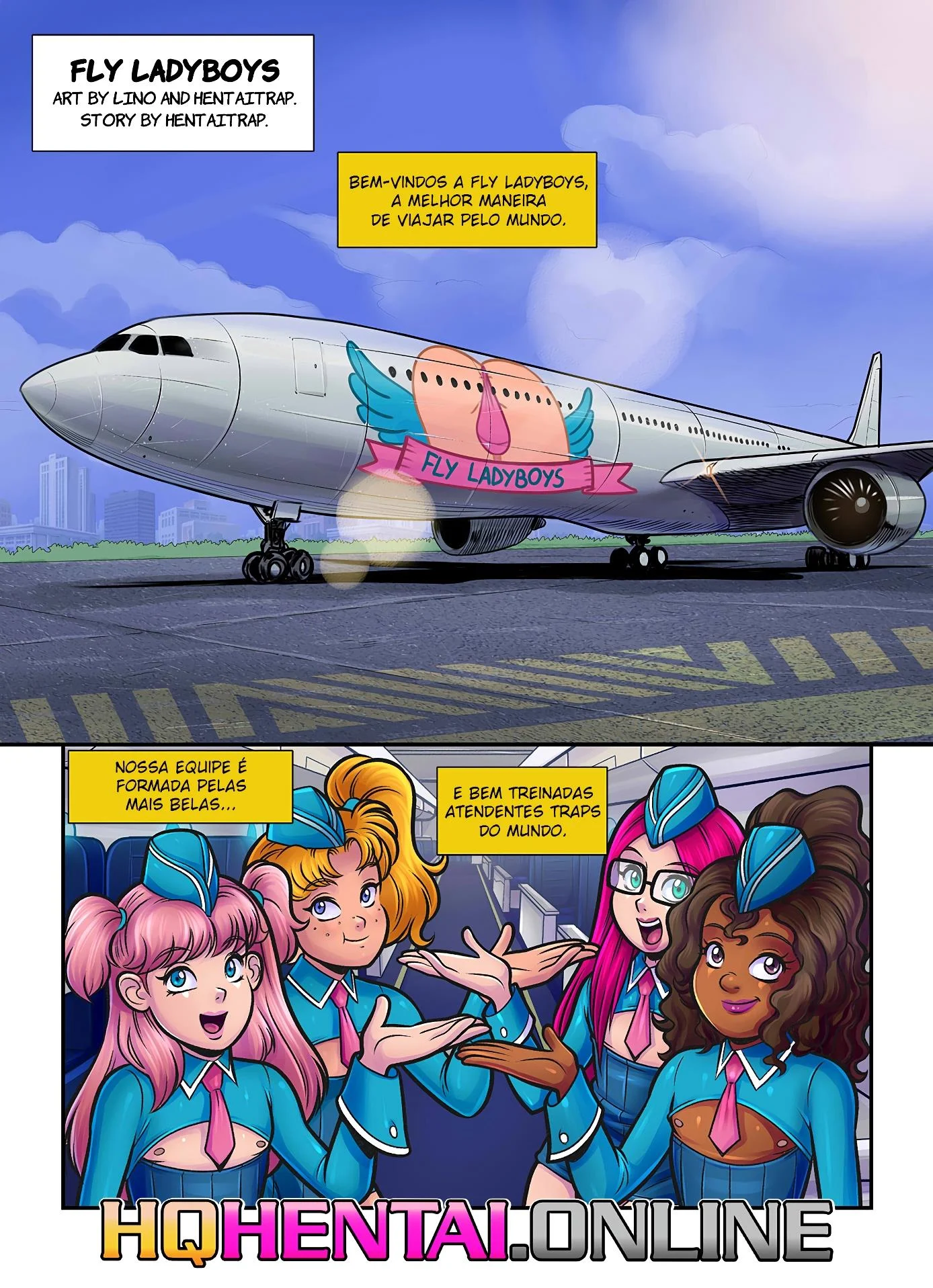 Companhia aérea das traps – hentai sem censura – Versão Traduzida Companhia aérea das traps – hentai sem censura – Versão Traduzida