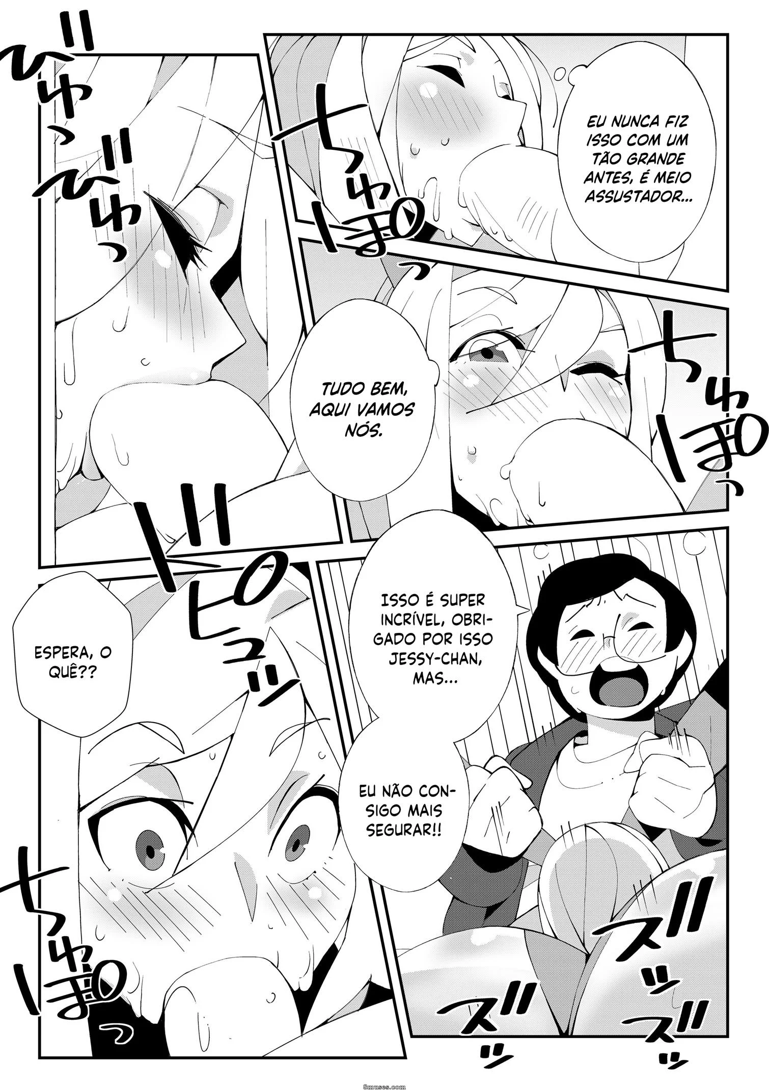 Confusão na Jessycon – Gozando Dentro – Português Brasileiro