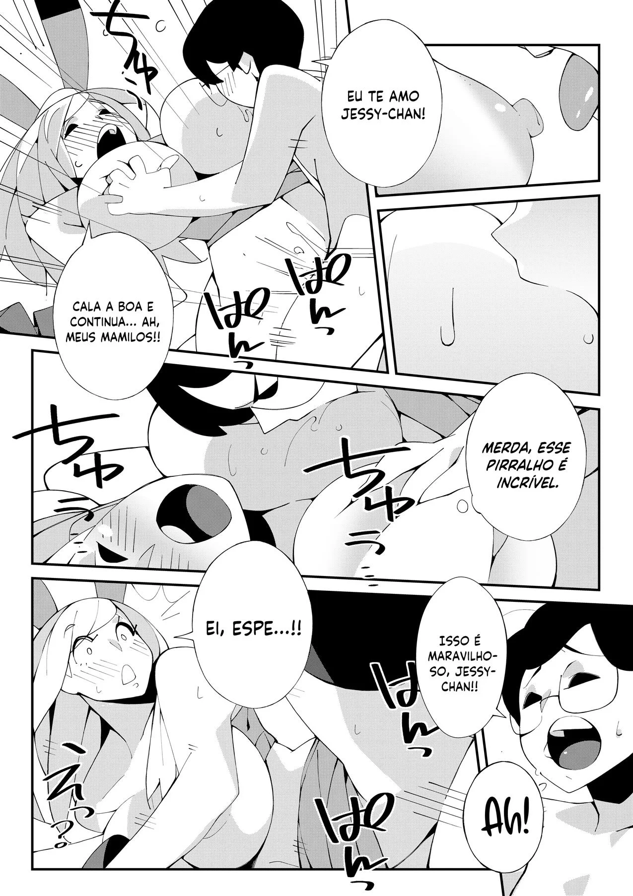 Confusão na Jessycon – Gozando Dentro – Português Brasileiro