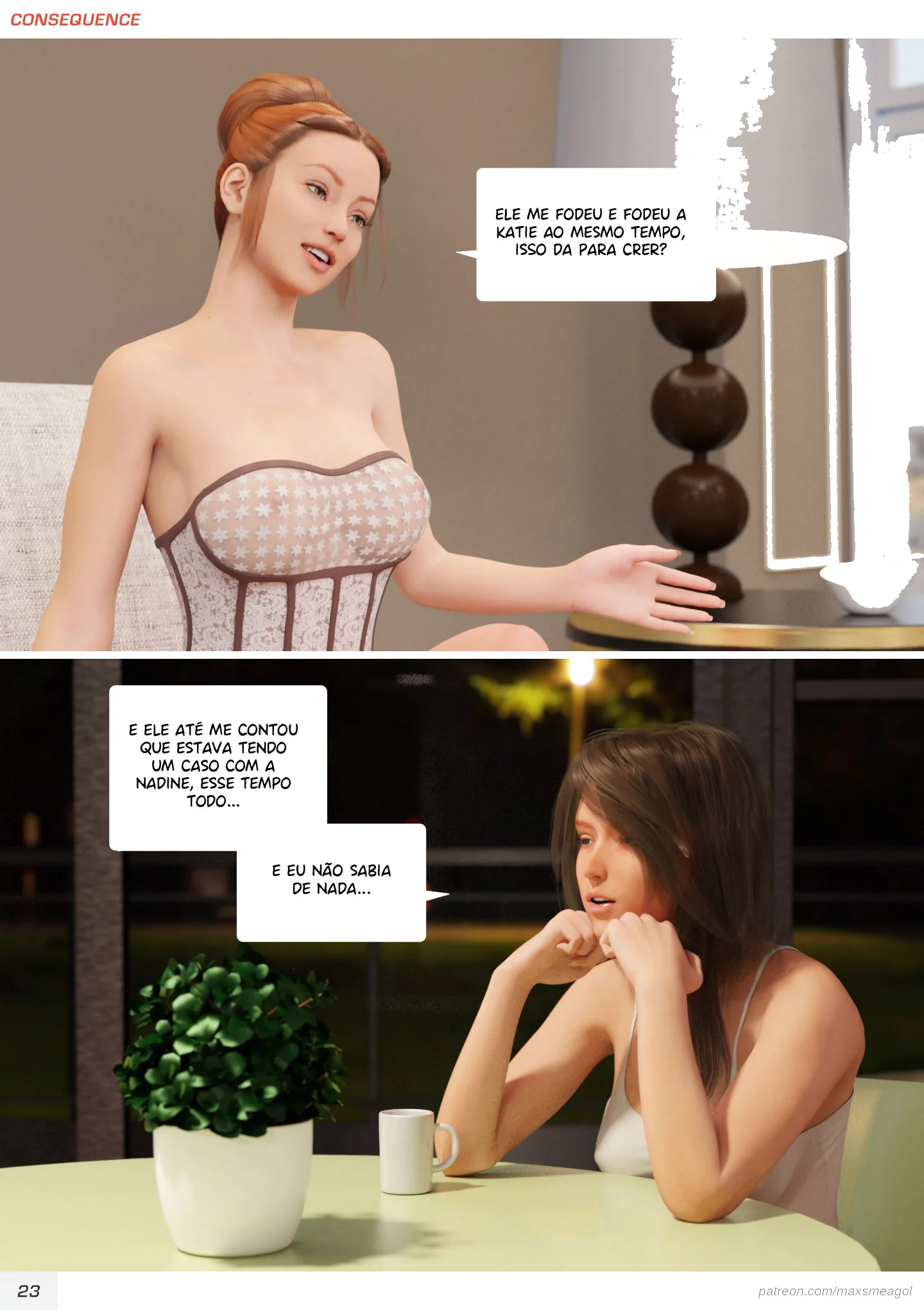 Consequências – Bundão – Sexo em Desenho