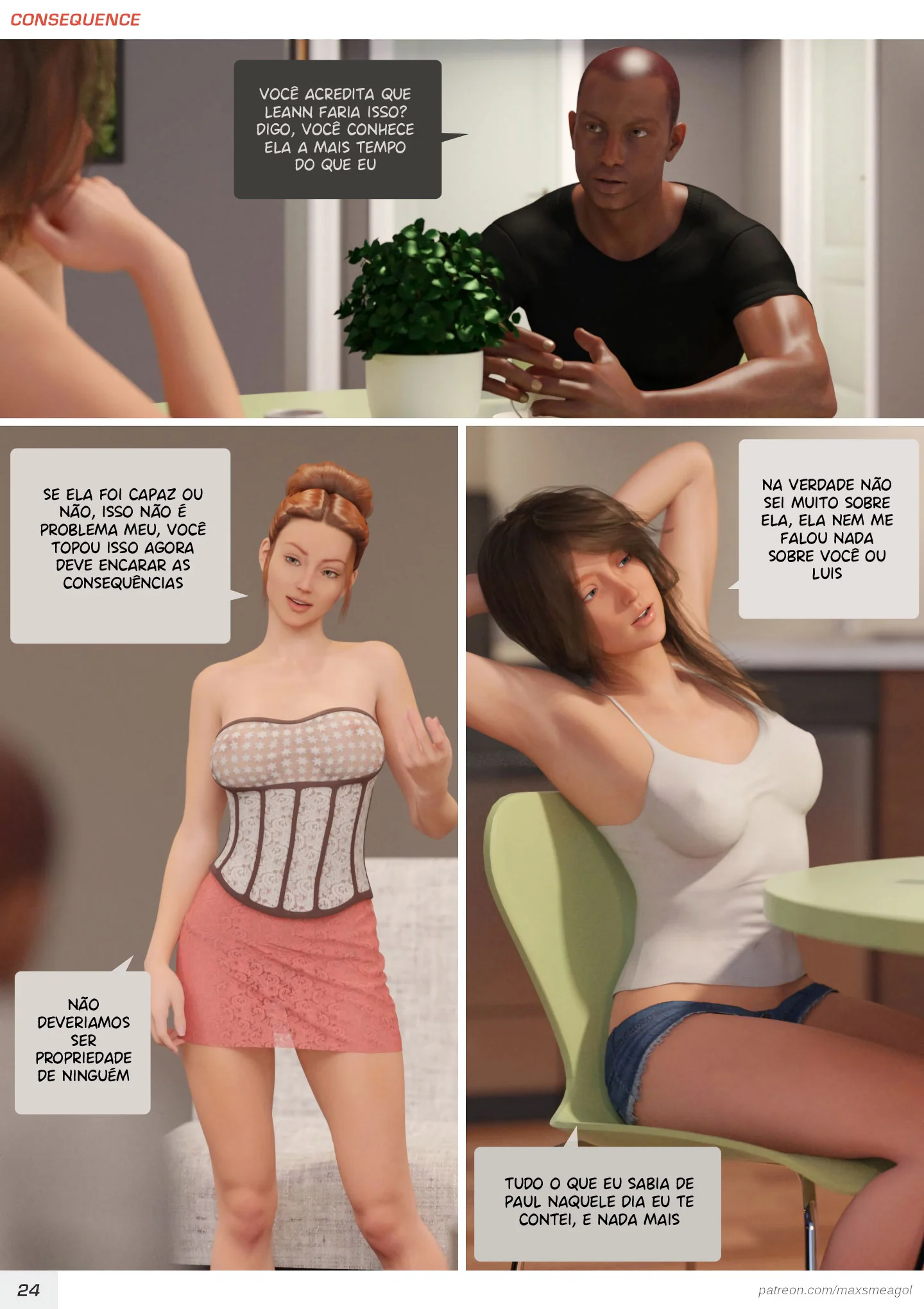 Consequências – Bundão – Sexo em Desenho