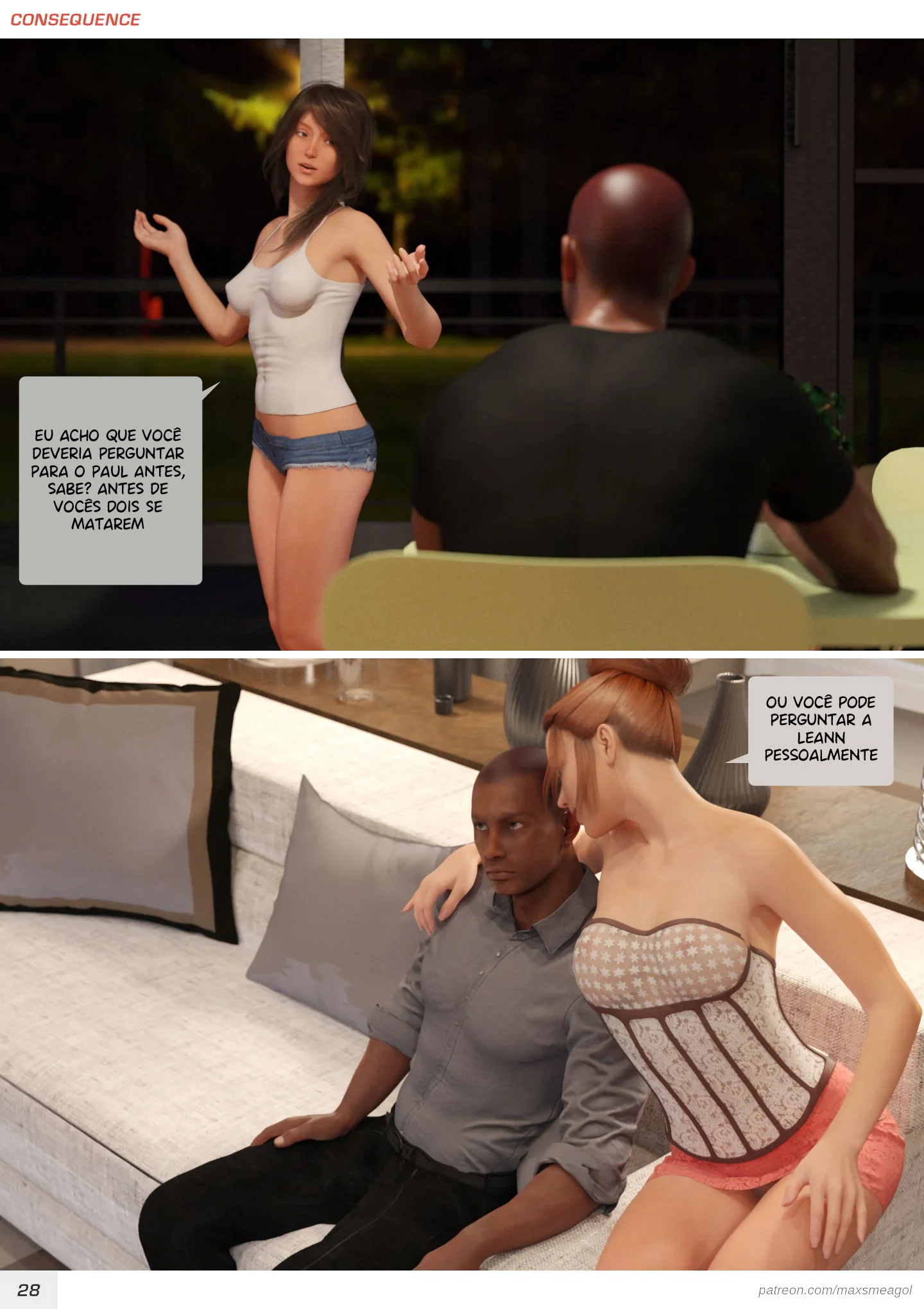 Consequências – Bundão – Sexo em Desenho