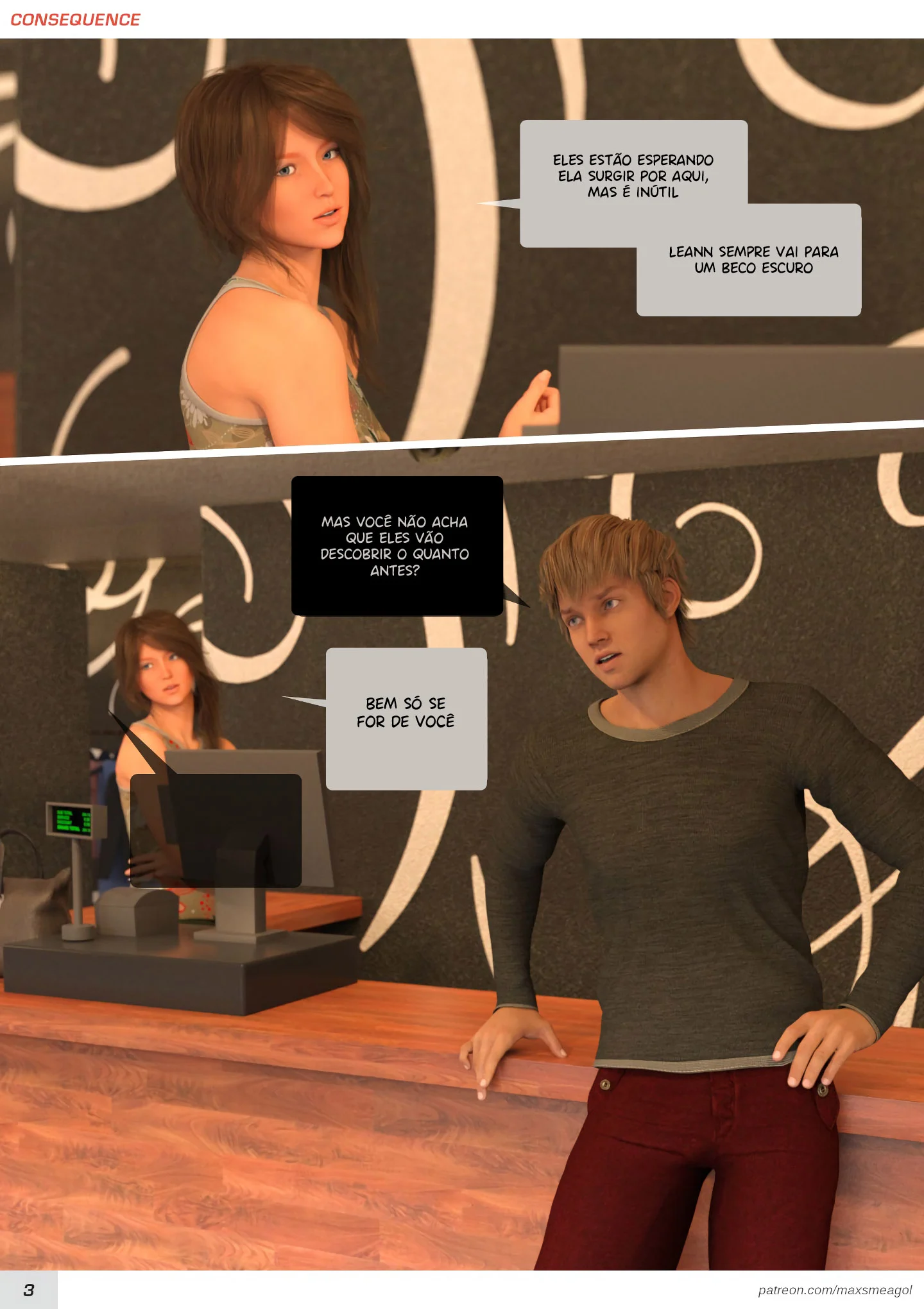 Consequências – Bundão – Sexo em Desenho