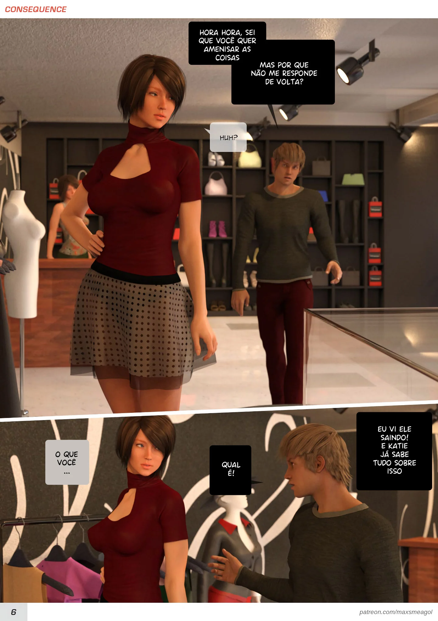 Consequências – Bundão – Sexo em Desenho