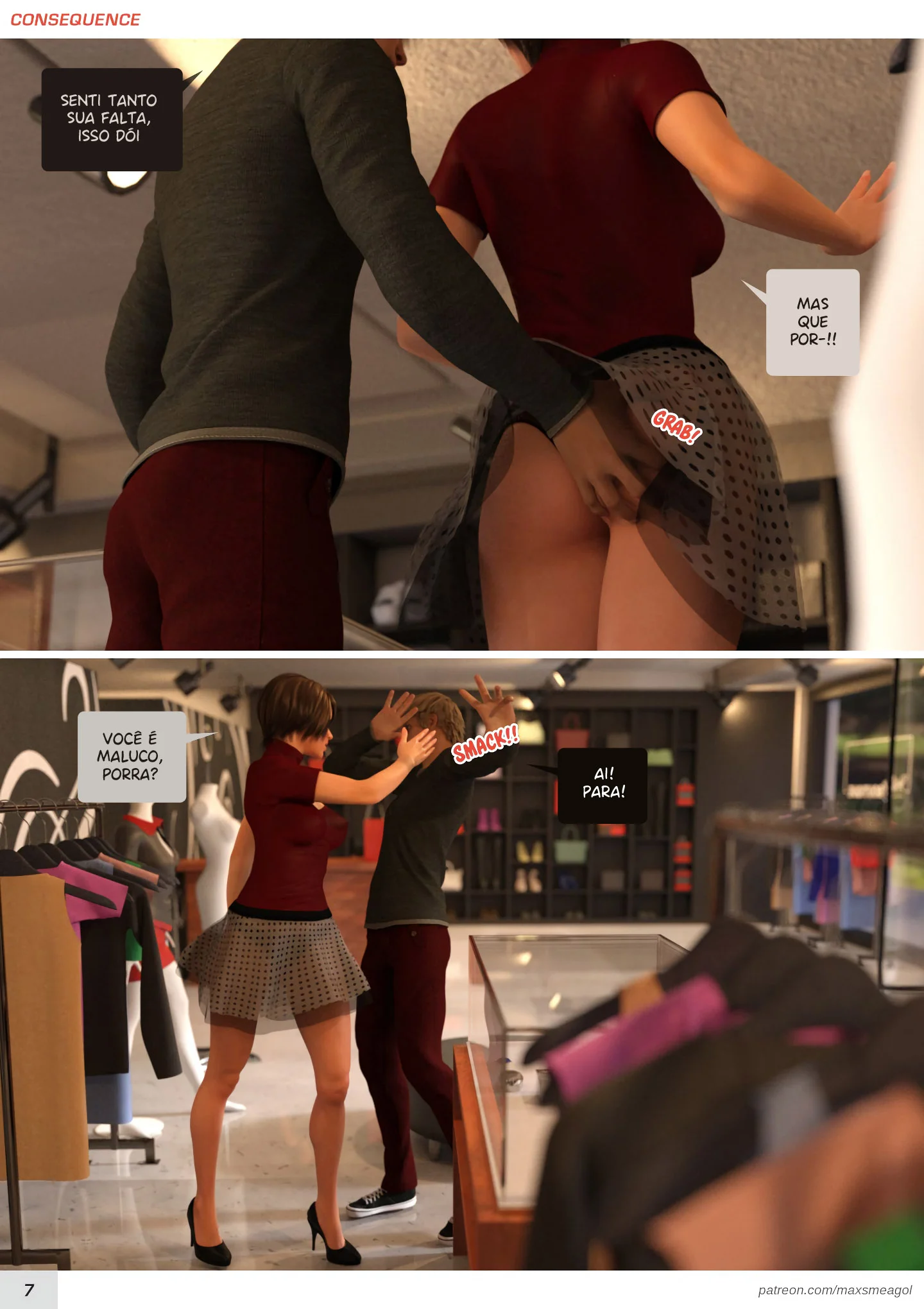 Consequências – Bundão – Sexo em Desenho