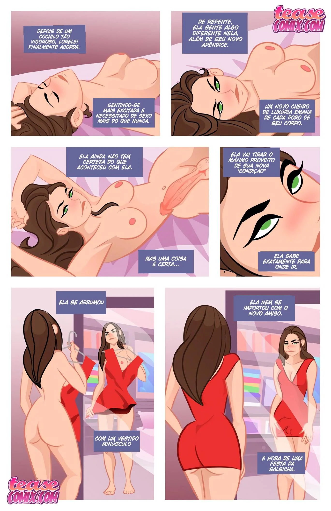 Contos de uma futanari – hentai sem censura – Desenho de Sexo