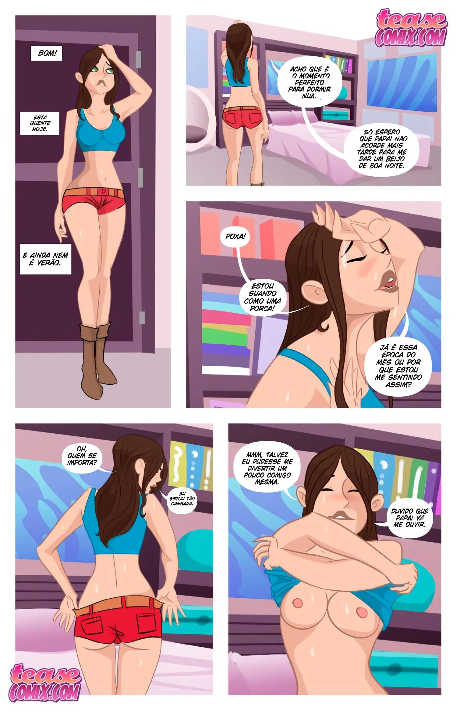 Contos de uma futanari – hentai sem censura – Desenho de Sexo