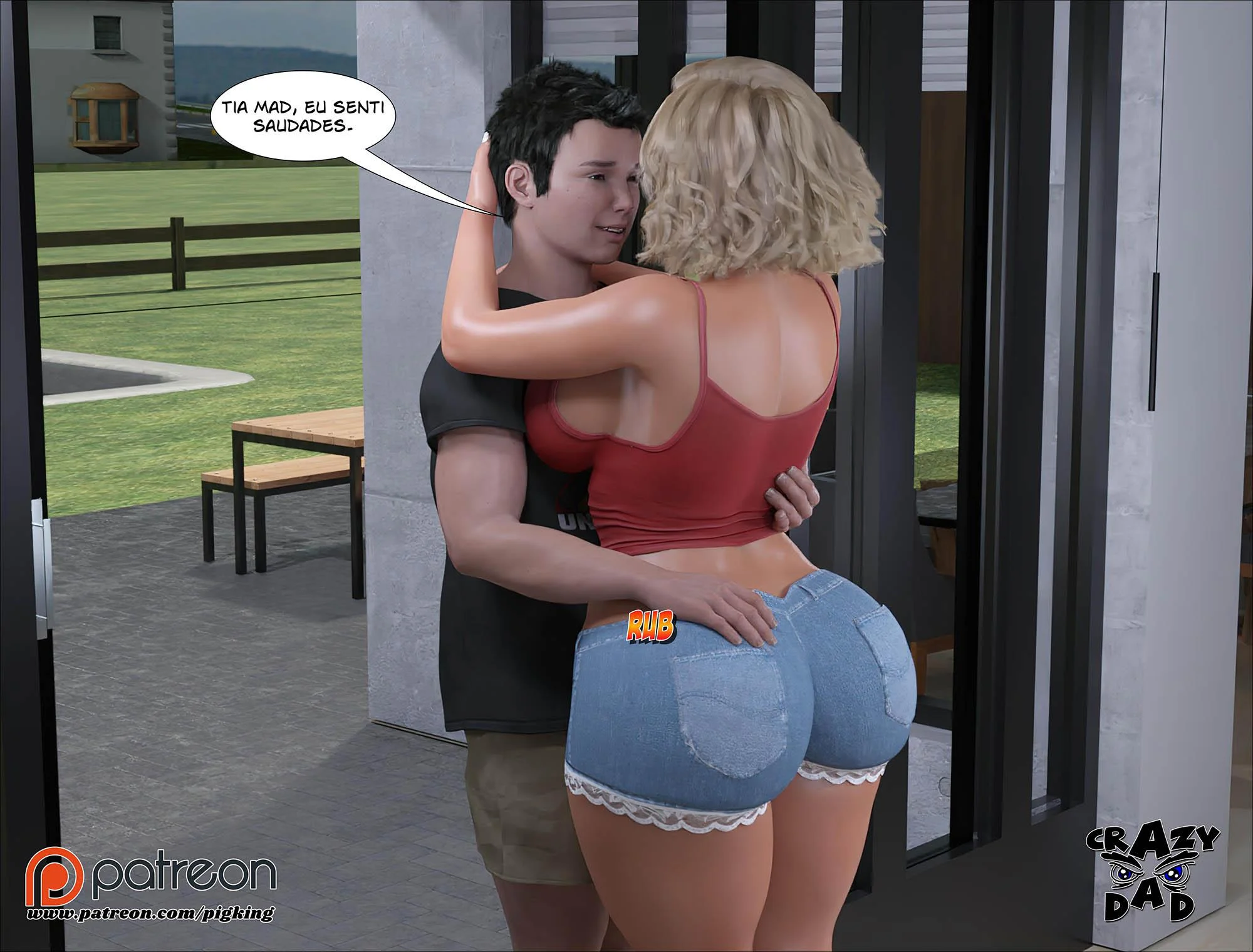 CrazyDad3D – Hq de Sexo – Versão Traduzida