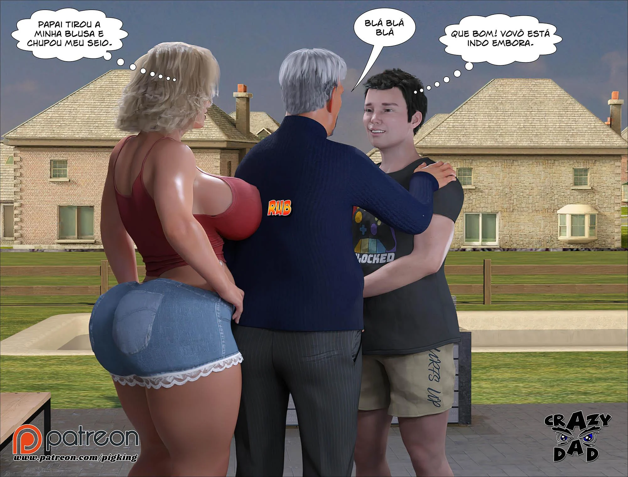 CrazyDad3D – Hq de Sexo – Versão Traduzida