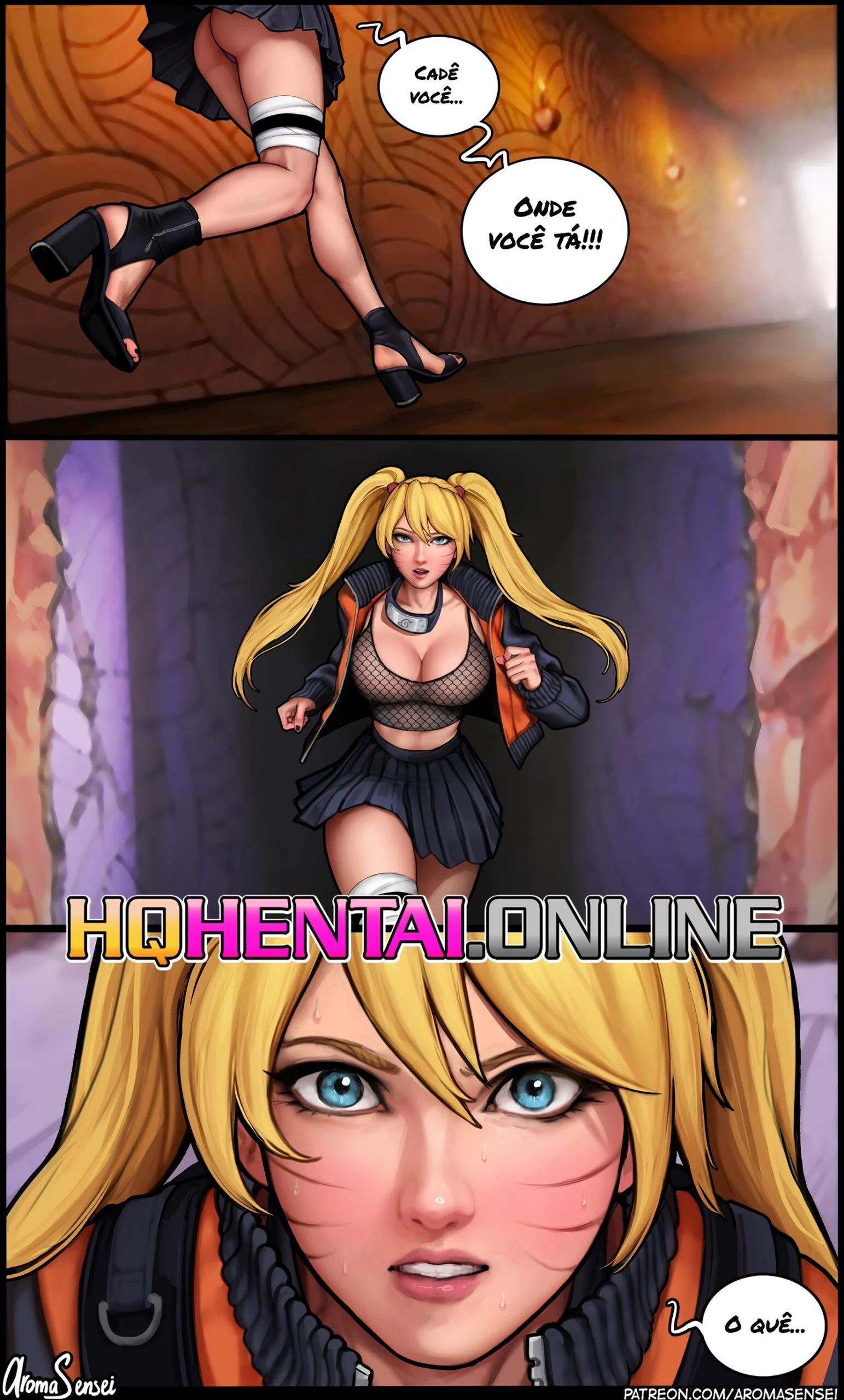 Crônicas Pervertidas da Folha 2 – HQ Hentai – Desenho Erótico