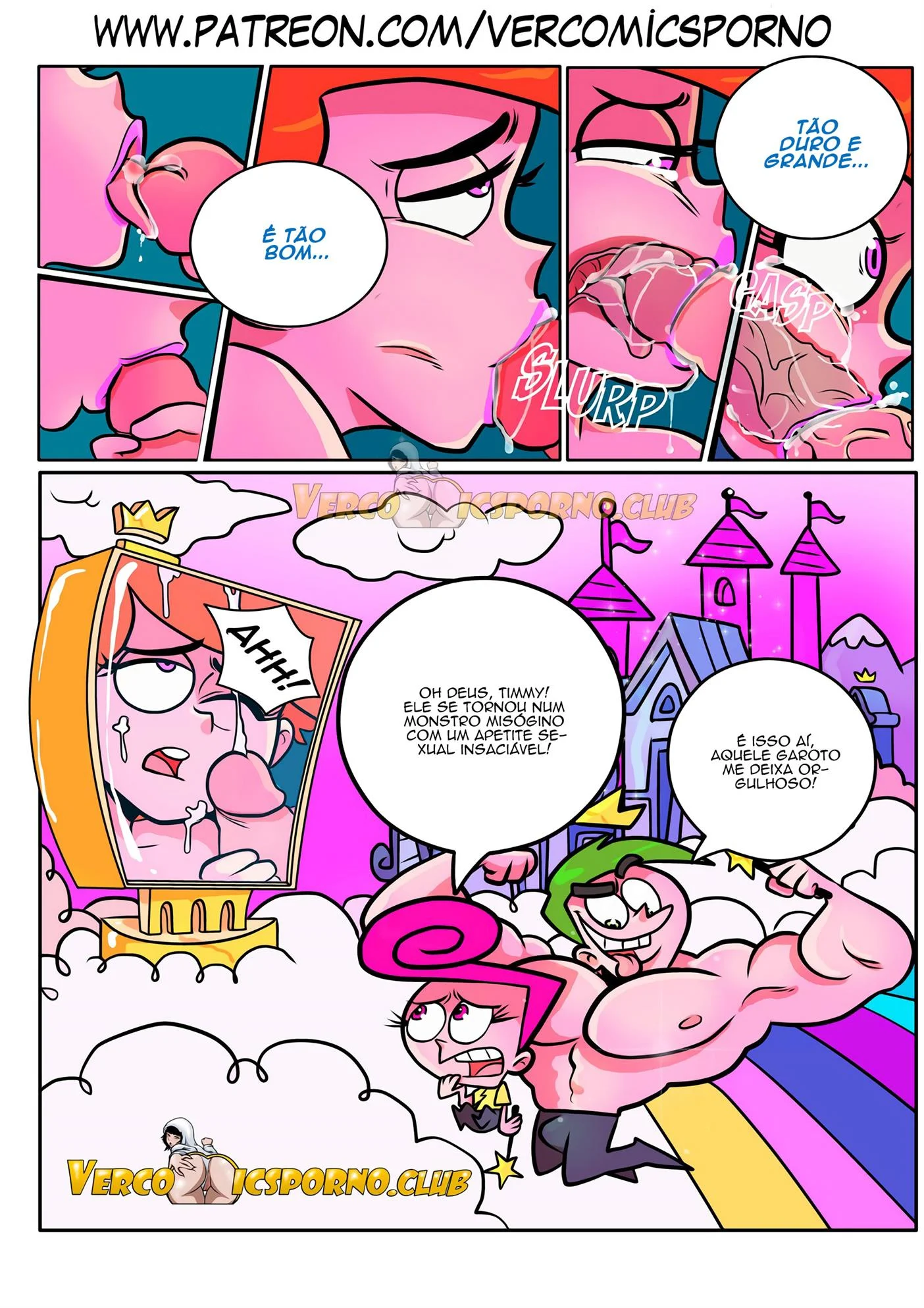 Dando um jeito na babá – HQ Pornô – Quadrinho Completo Dando um jeito na babá – HQ Pornô – Quadrinho Completo