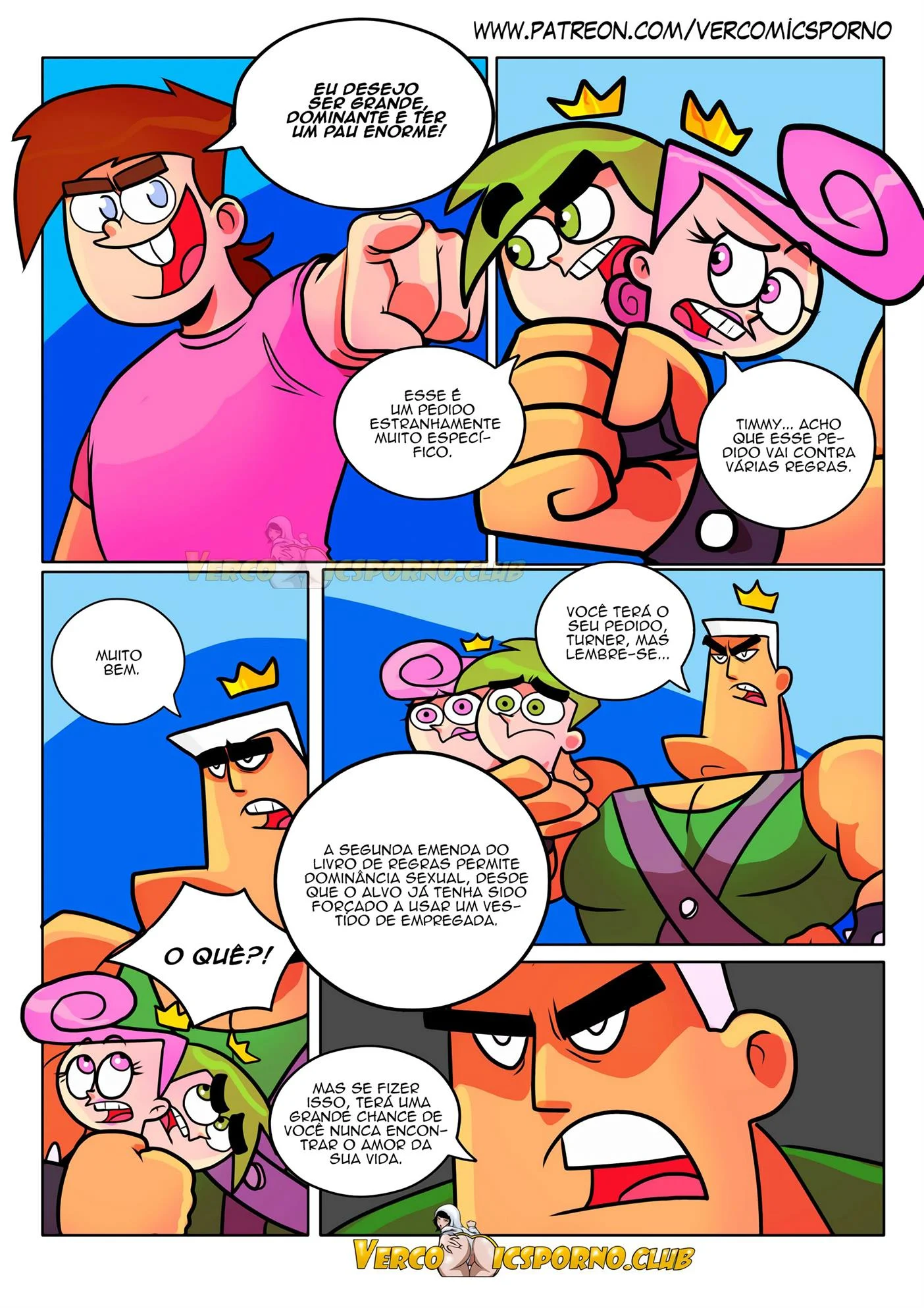 Dando um jeito na babá – HQ Pornô – Quadrinho Completo Dando um jeito na babá – HQ Pornô – Quadrinho Completo